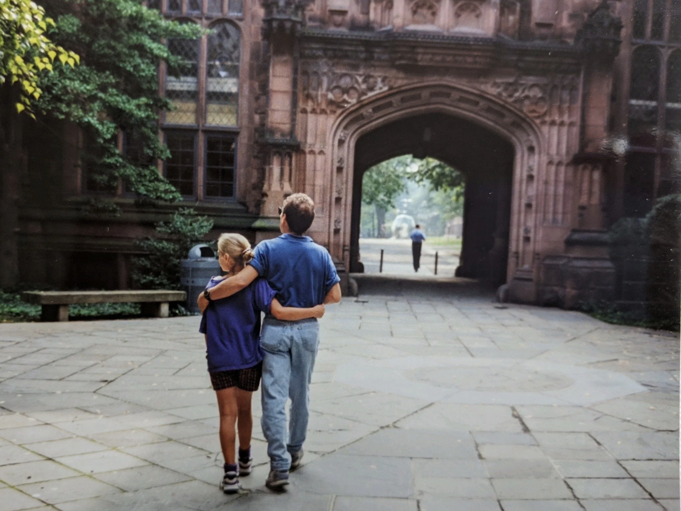 The lady and the bug.