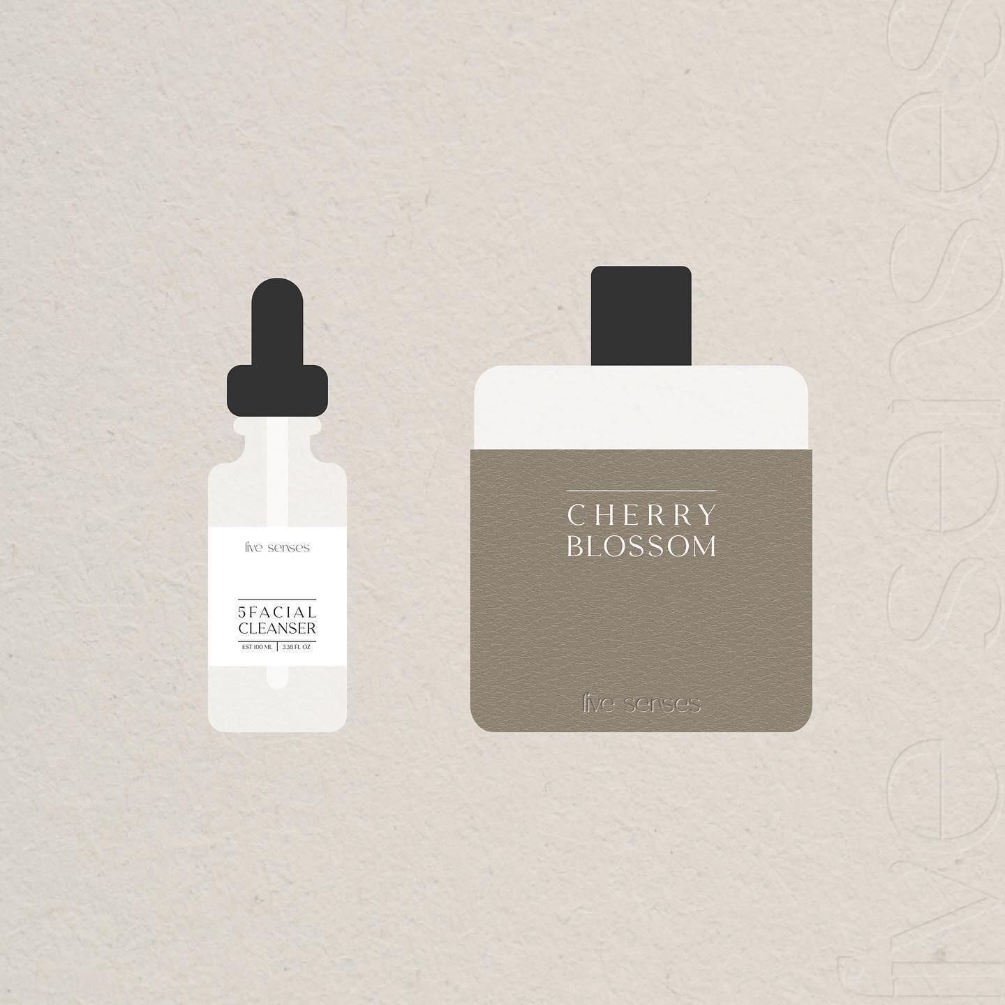 Five senses &mdash; a holistic skincare and scent brand with simple, clean ingredients presented through minimal packaging design. 

#packaging #packagingdesign #branding #graphicdesign #designstudio #creativeagency #designinspiration