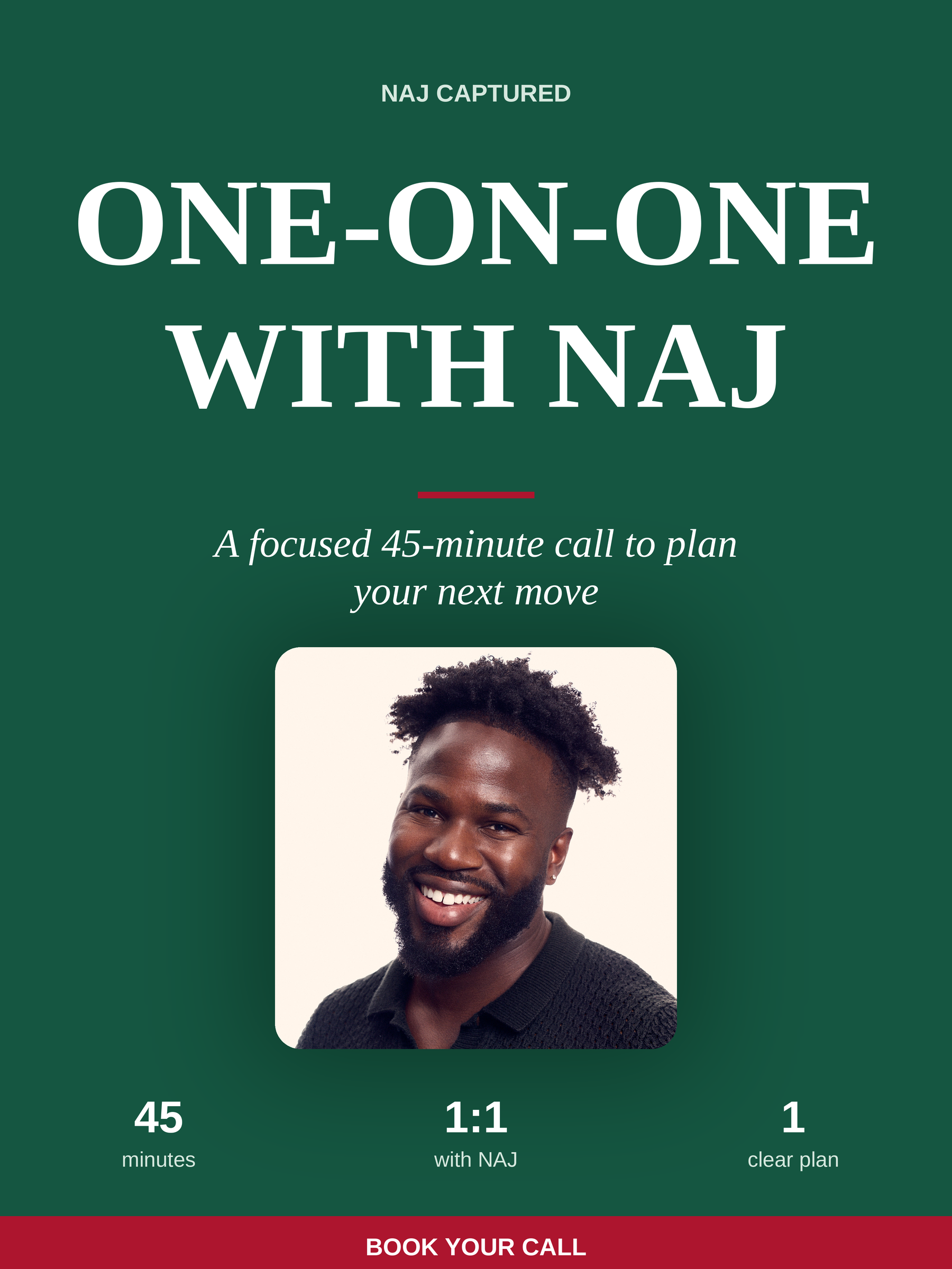 Have a one-on-one with NAJ