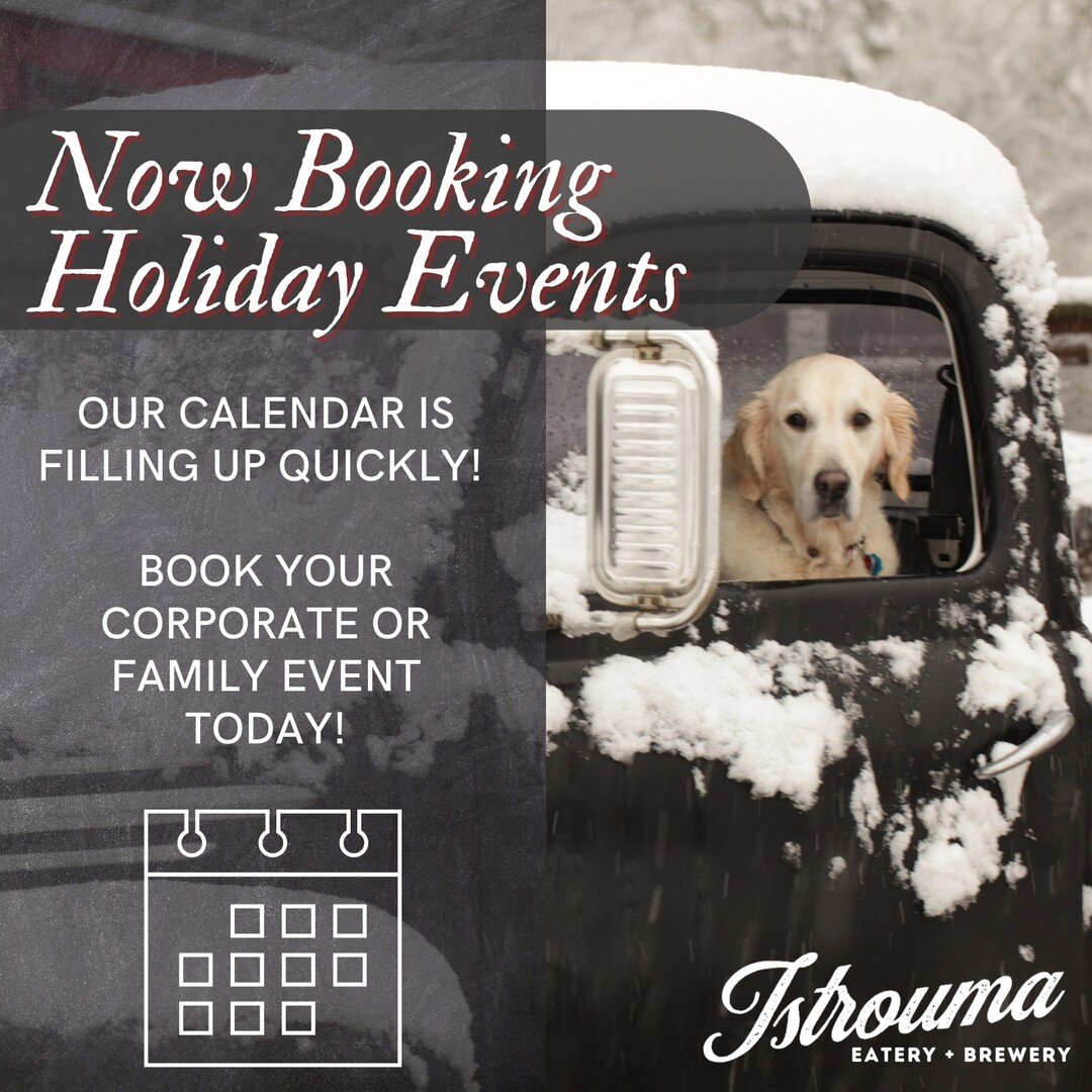 😍🎄 We have opened our calendars for Holiday Event booking!! Book your corporate or family event with us now by visiting our website!!

🐥 We can accommodate parties of any size and have a variety of packages to choose from!!