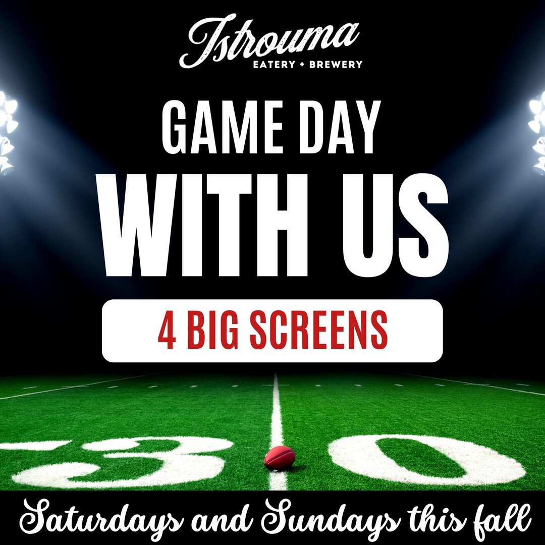 🏈 Are you ready for GAME DAYS!??! We are!!!! Join us every weekend this fall - if it's a late Saturday LSU game, we'll stay open until the game is over!! 

😍 We now have 4 big screen TVs to watch the game!! Tailgate with us before the game or spend