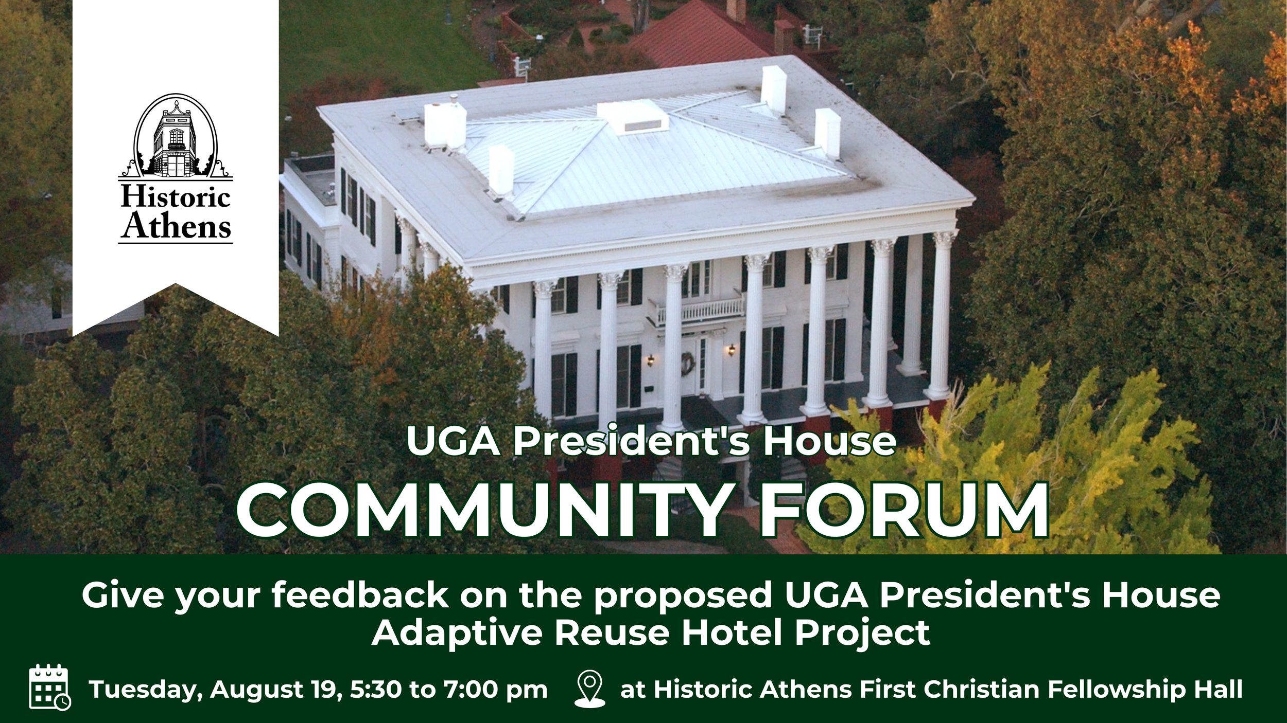 UGA President's House Community Forum