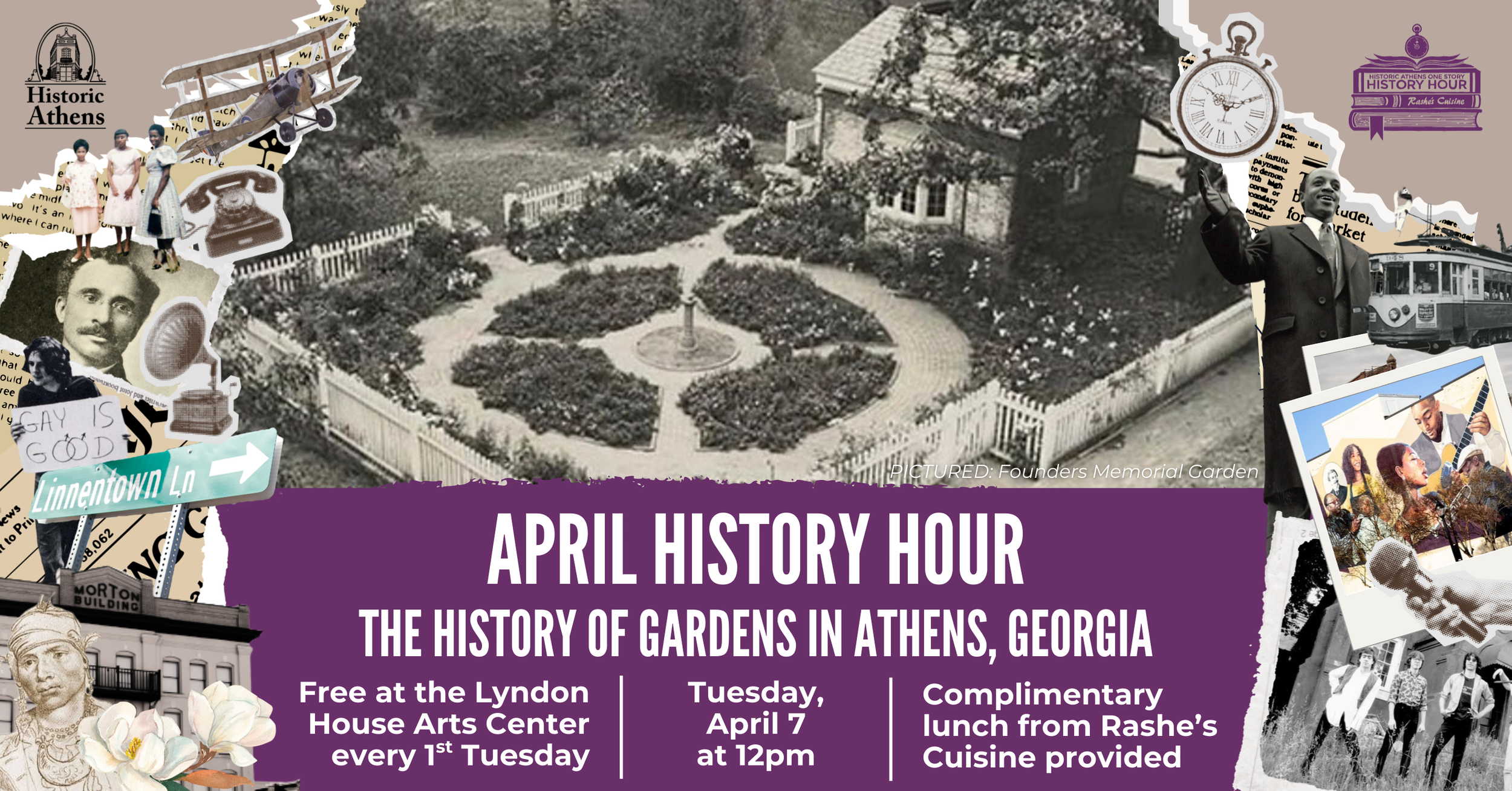 April History Hour: The History of Gardens in Athens