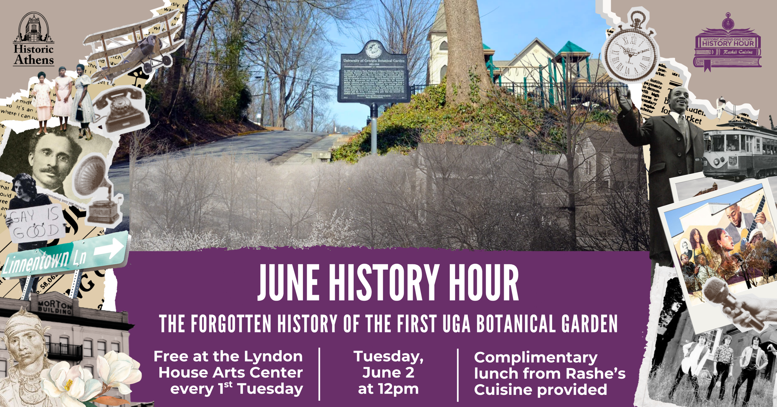 June History Hour: The Forgotten History of the First UGA Botanical Garden