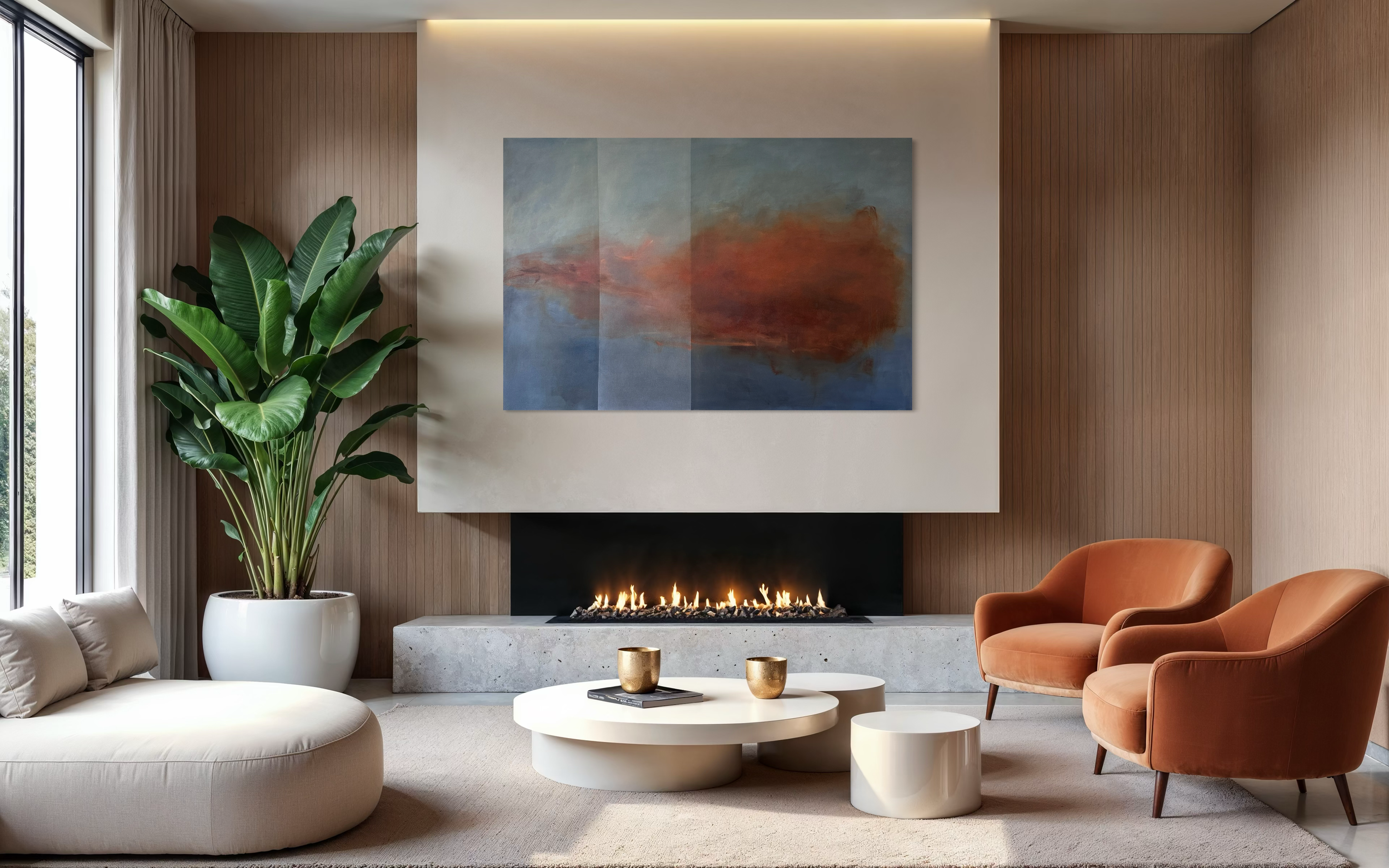 Crossing Fields Heather Neilson Abstract Painting
