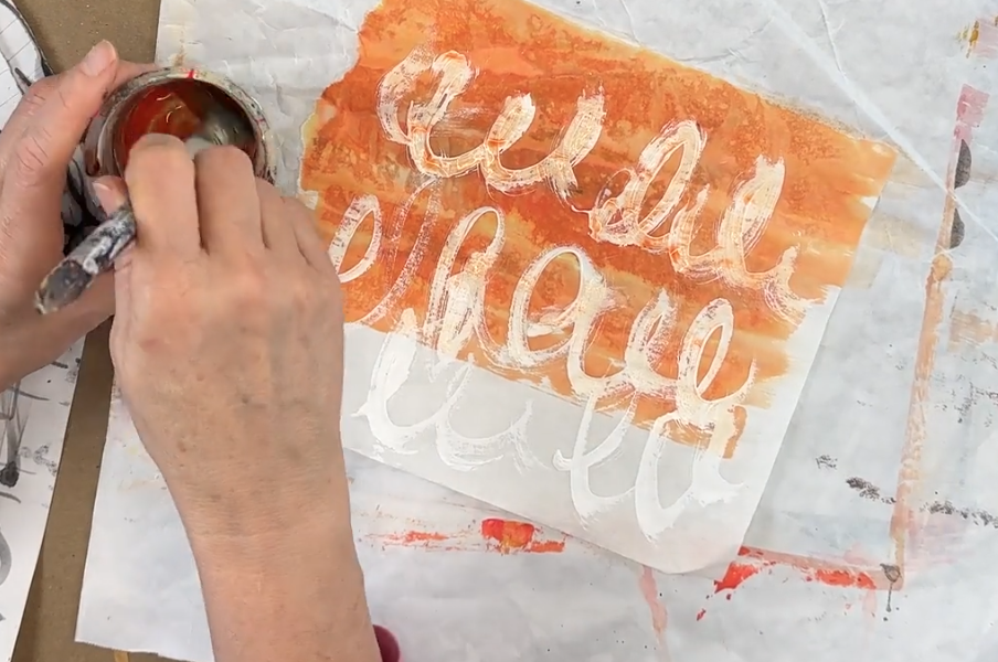 Asemic Writing as Art Making art snak