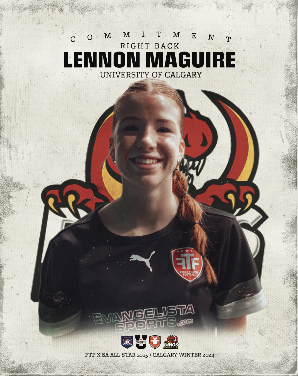 1UP Coach Signs with UofC Dinos! 