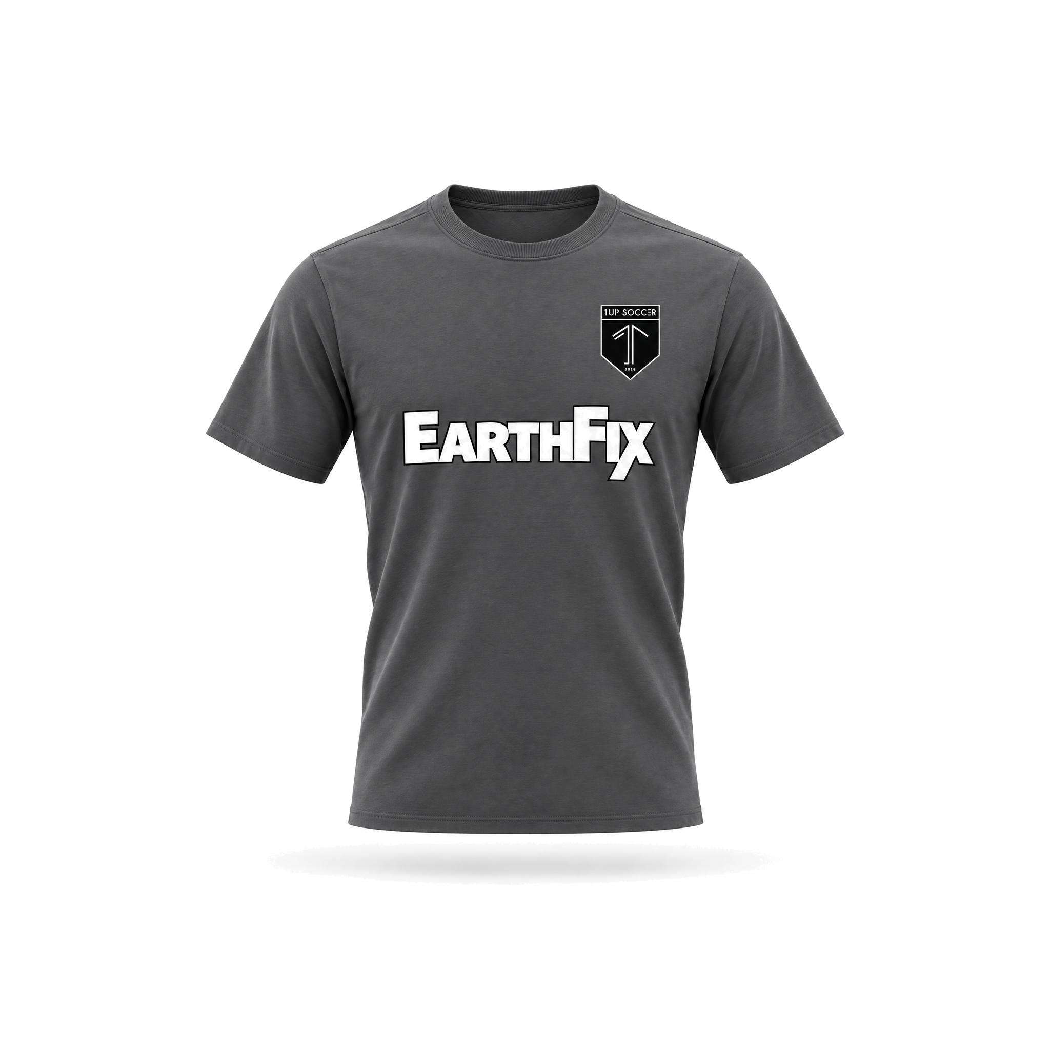 1UP 'Charcoal Grey' Training Tee