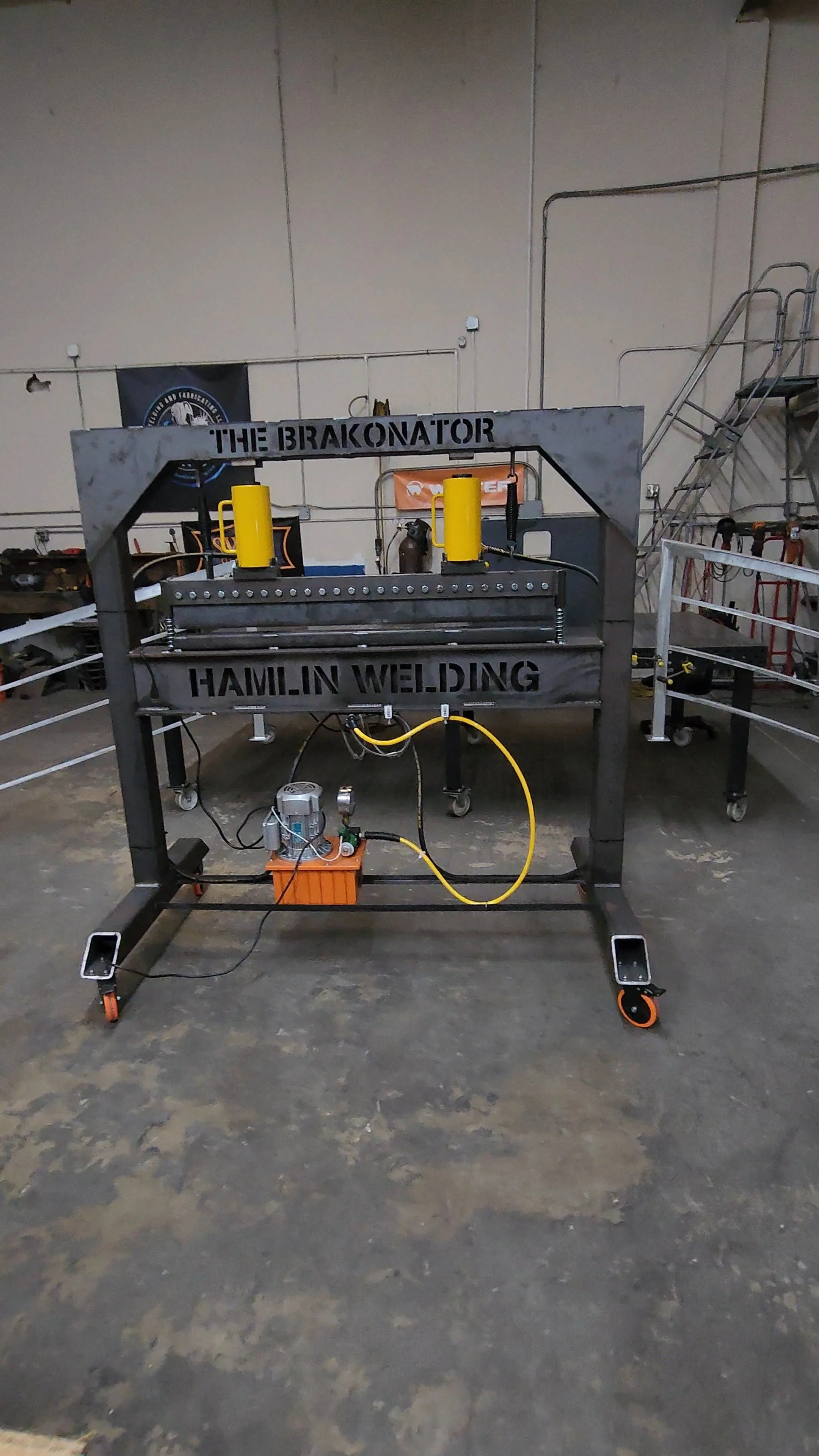 Hamlin Welding Handmade Press Brake