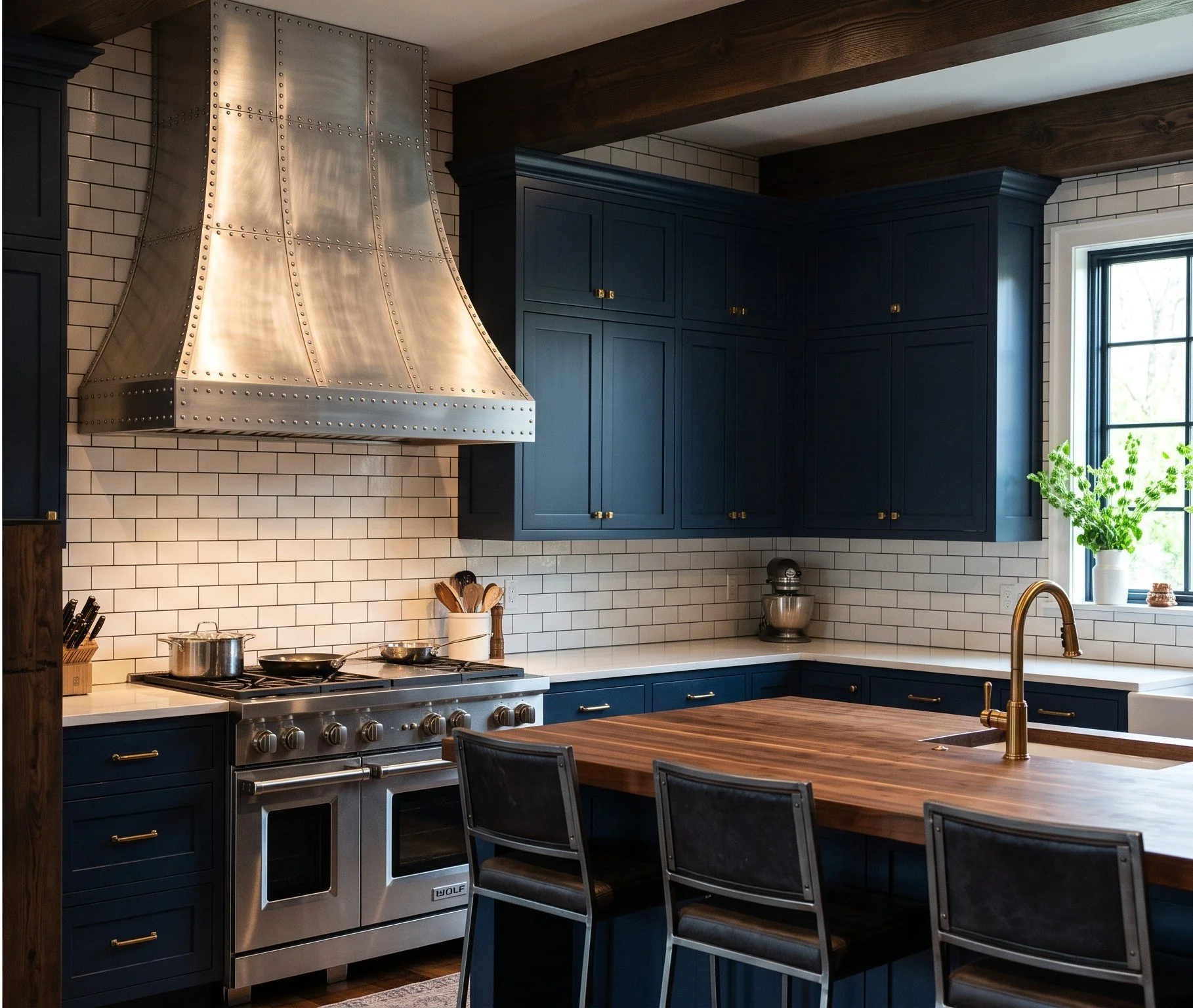 Air Craft Inspired Range Hood