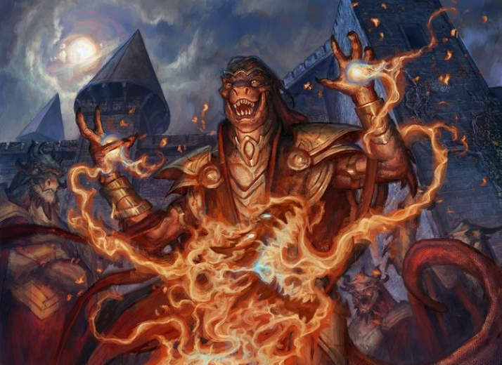 Livaan, Cultist of Tiamat by Ioannis Fiore