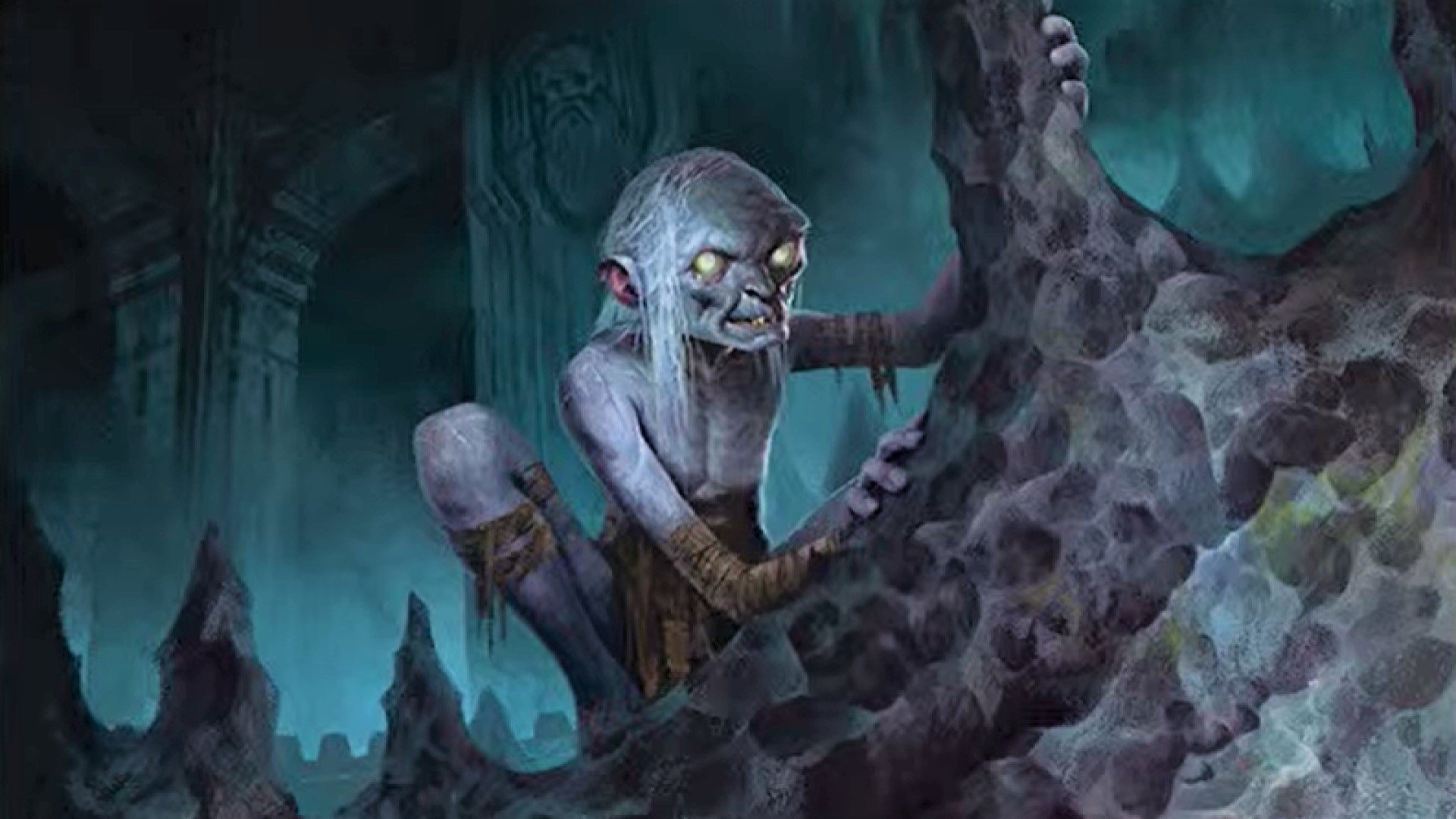 LOTR MTG Showcase Gollum Cards: Gollum Patient Plotter + Smeagol Helpful  Guide