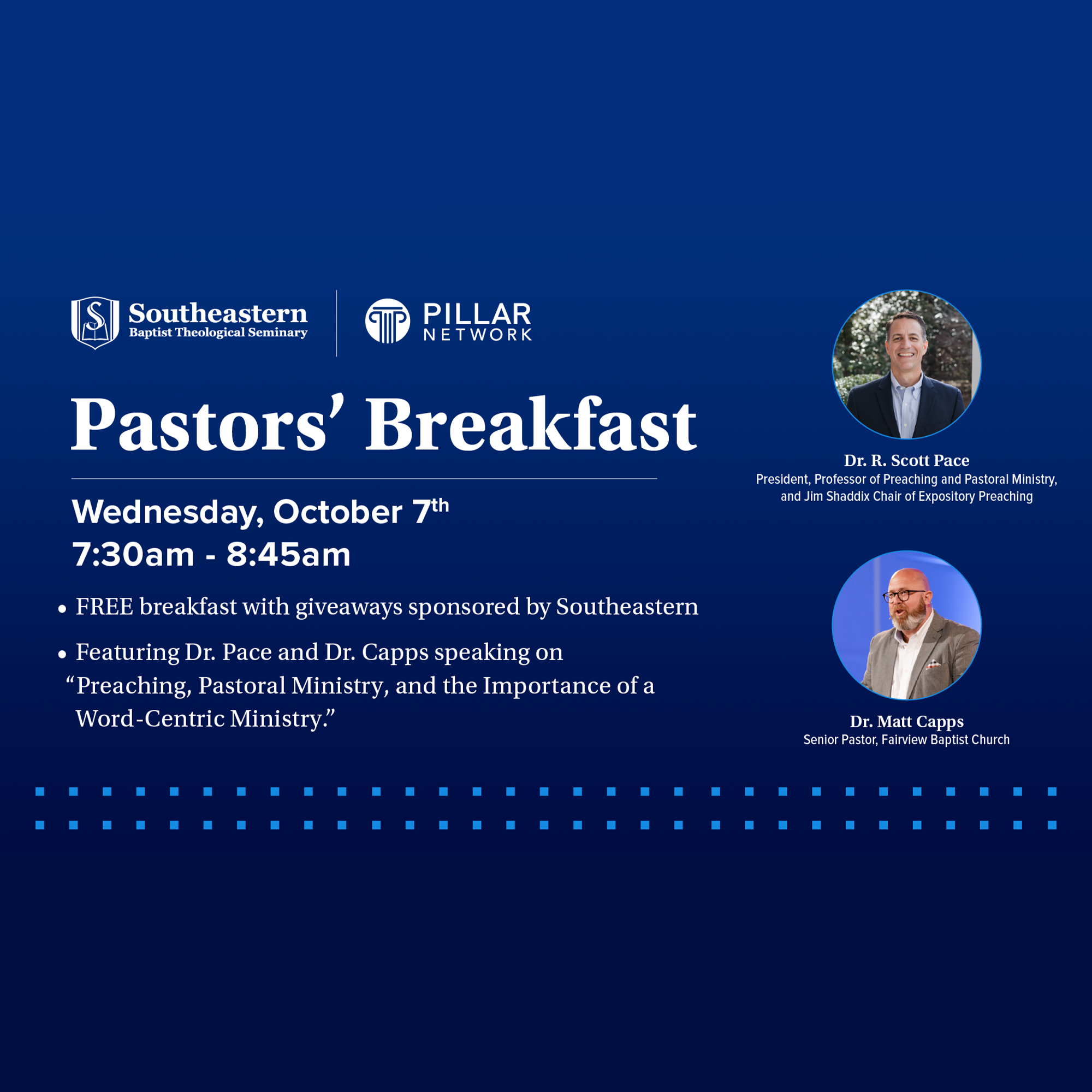Pillar Unite Pastors’ Breakfast