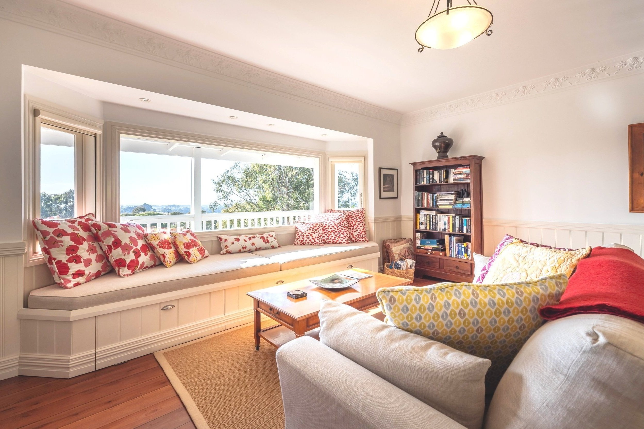 The Bryn interior view of the common living area