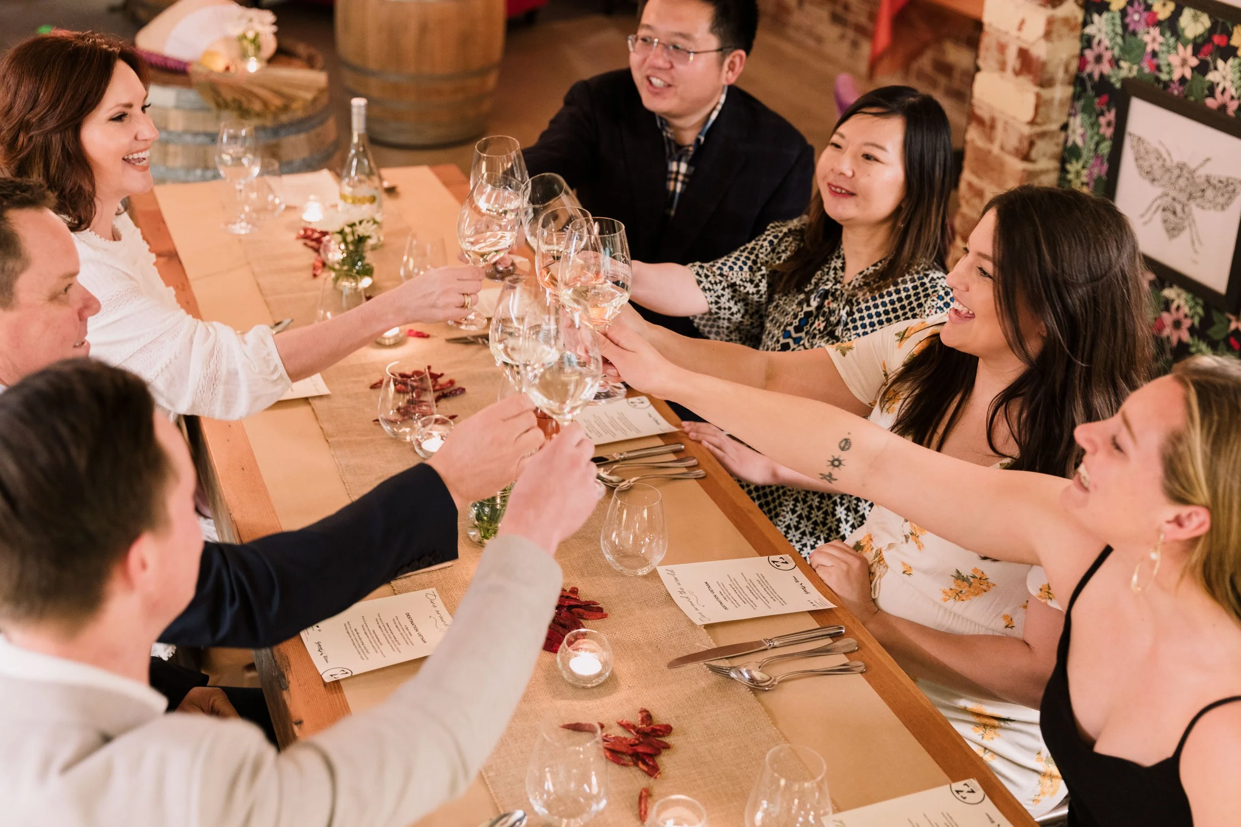 Lifestyle photography for The General Wine Bar & Kitchen in McLaren Flat