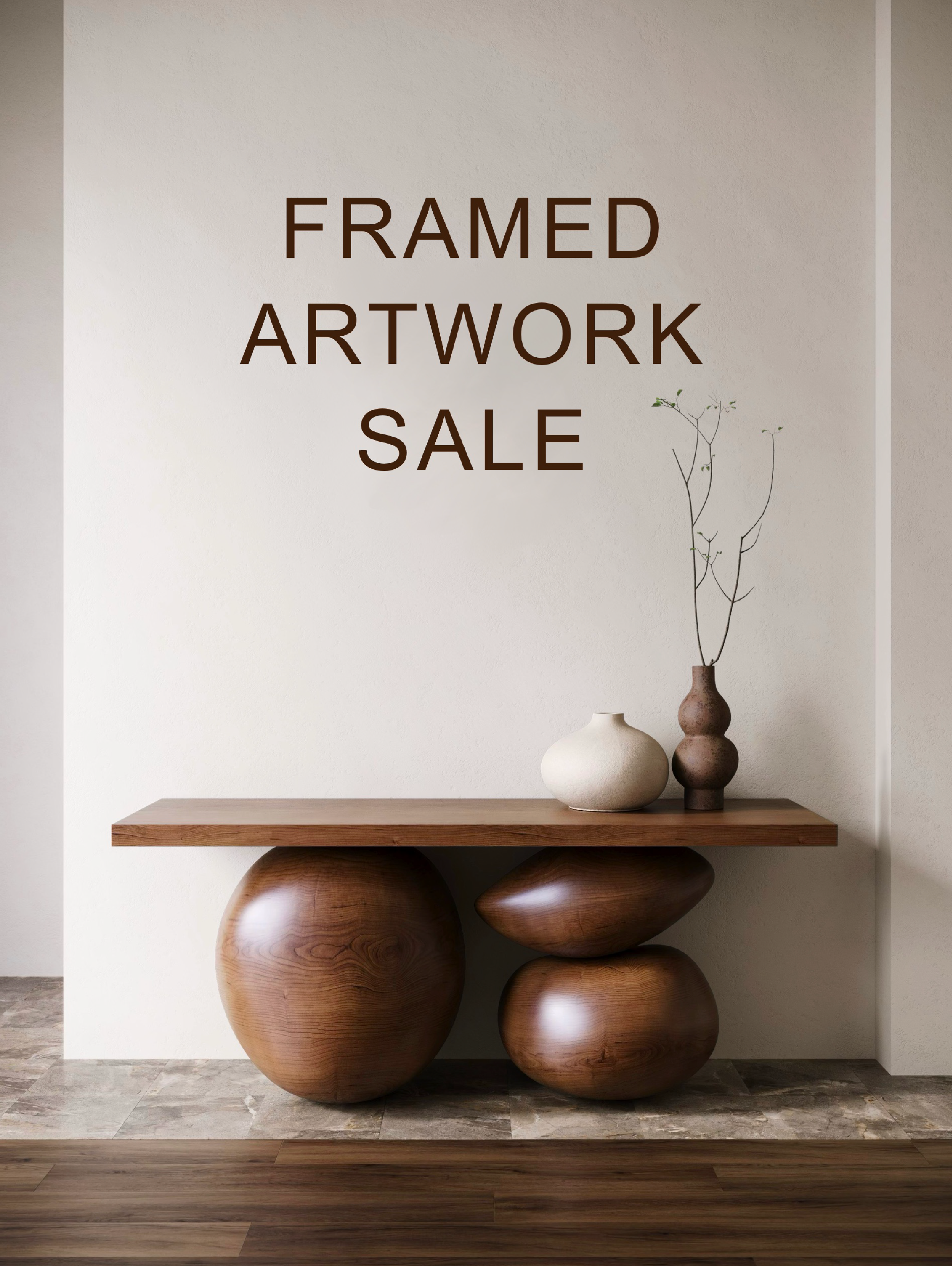 BLACK FRIDAY - LARGE FRAMED PRINT!