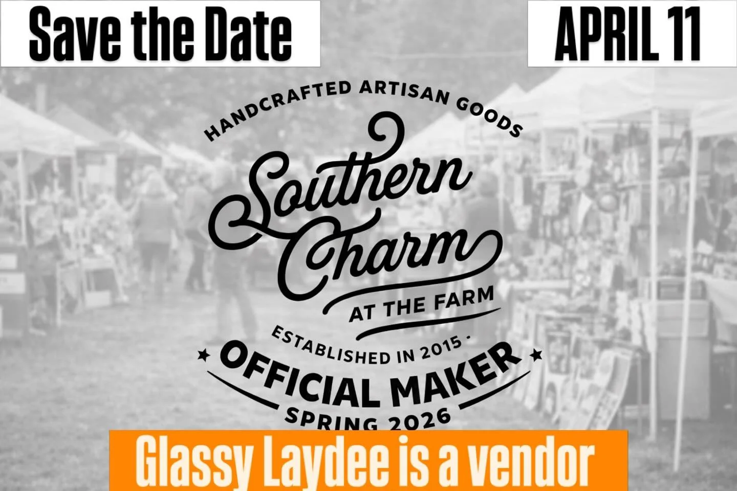 SPRING is coming, SPRING is coming 📣You know what that means, shopping @southerncharmatthefarm on April 11
💞🛍️🌷🌼🪻