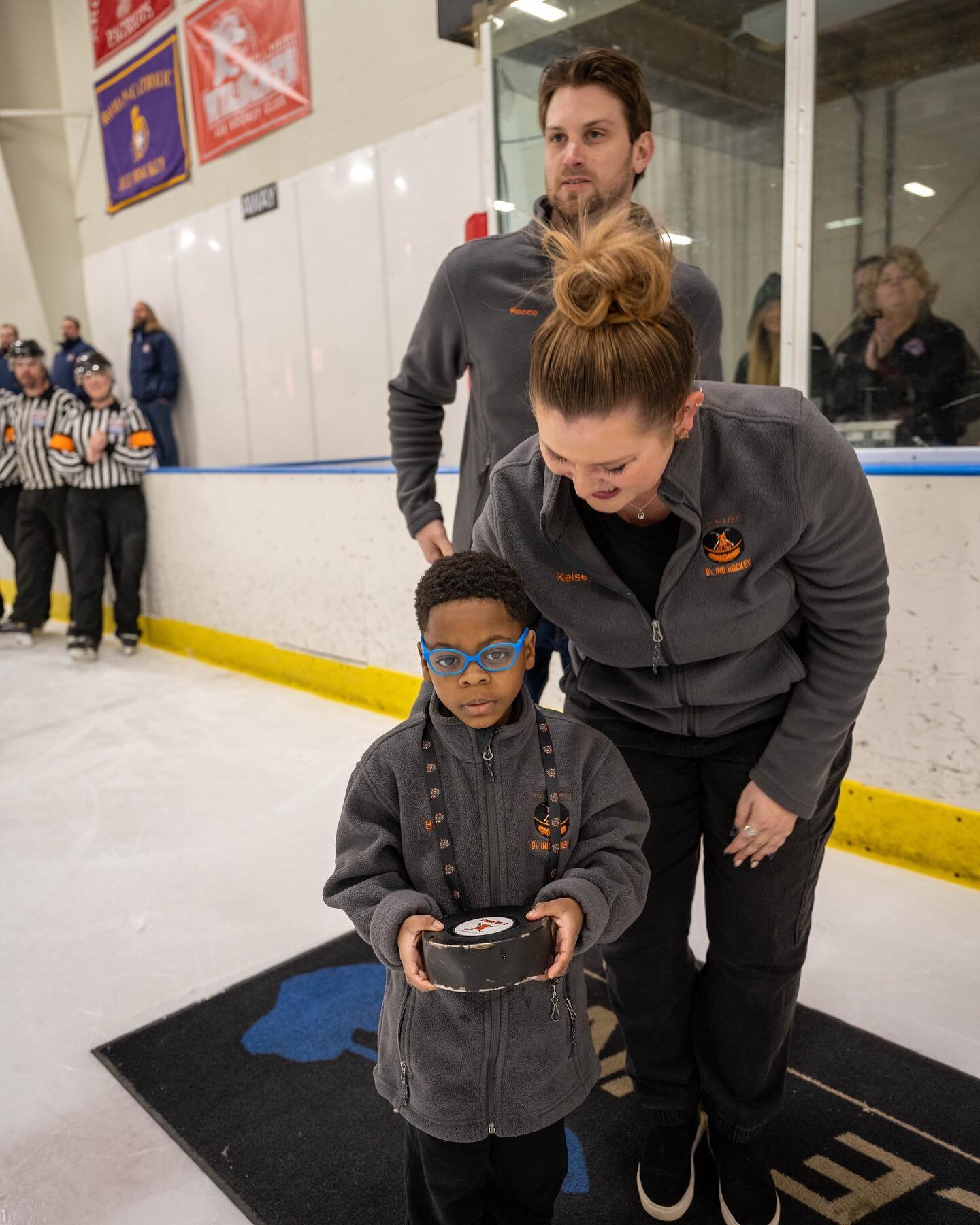 A huge THANK YOU to Eric, Jim, Steve and John of the Flyers Cup Committee for inviting the members of Philadelphia Blind Hockey to be a part of the championship games this week. The experience you have given our players by allowing them to take part 