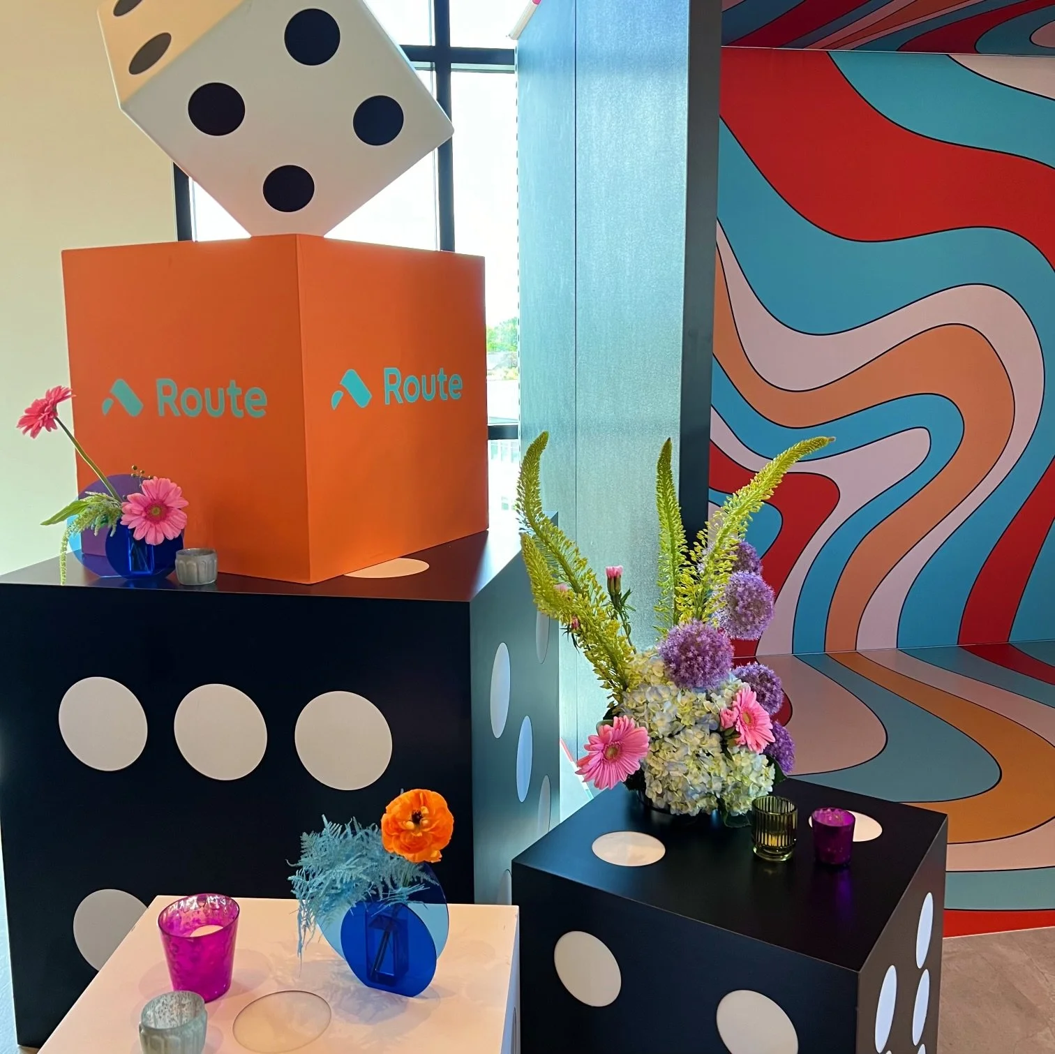 event florist park city deer valley utah st regis blue sky stein eriksen centerpeice sundance hi end floral design modern funky