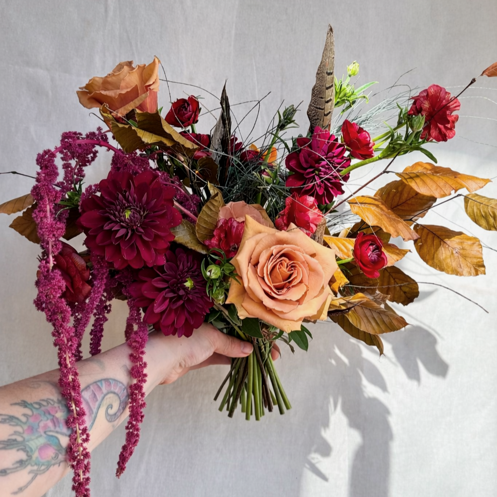 park city elopement wedding flowers florist bridal bouquet colorful mo and co floral kamas midway heber city 