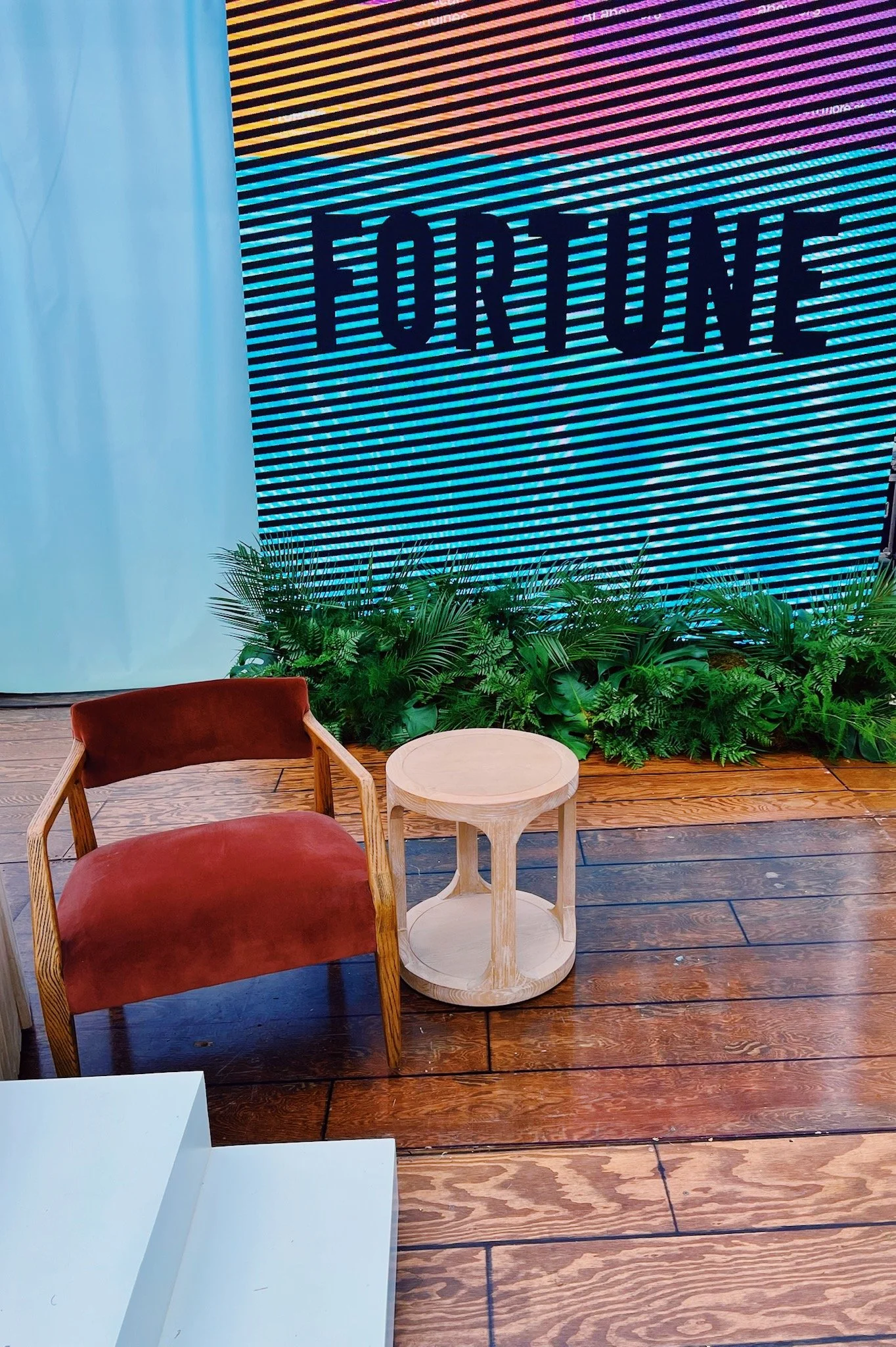 corporate events park city florist floral greenery installation decor utah midway heber city kamas montage deer valley