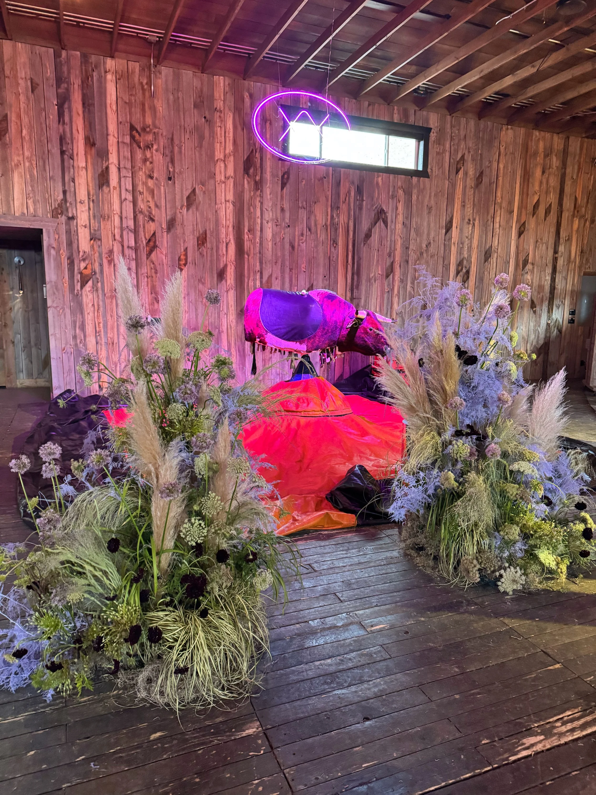 floral installation blue sky resort park city utah florist corporate event