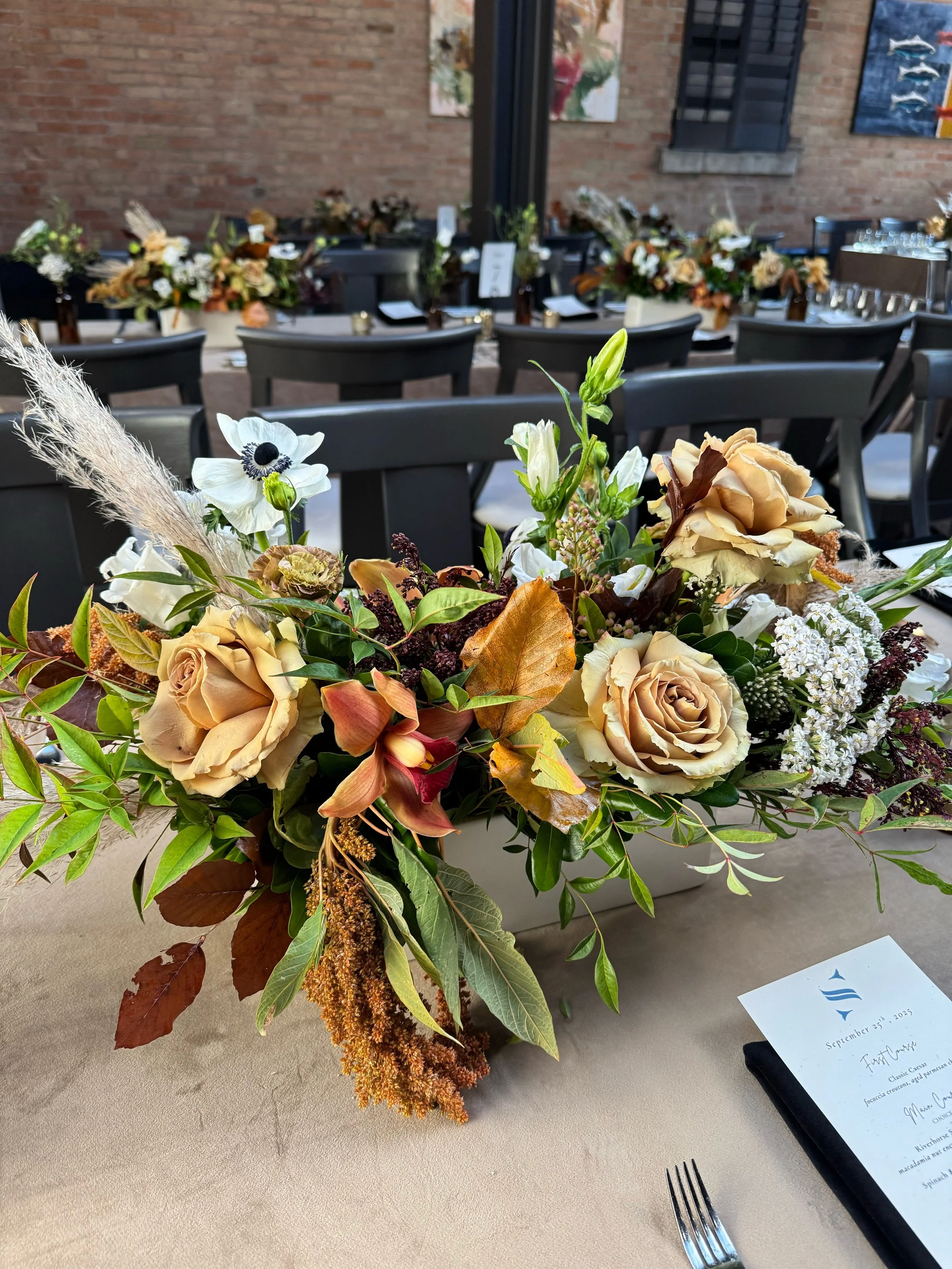 riverhorse park city utah florist corporate event flowers 