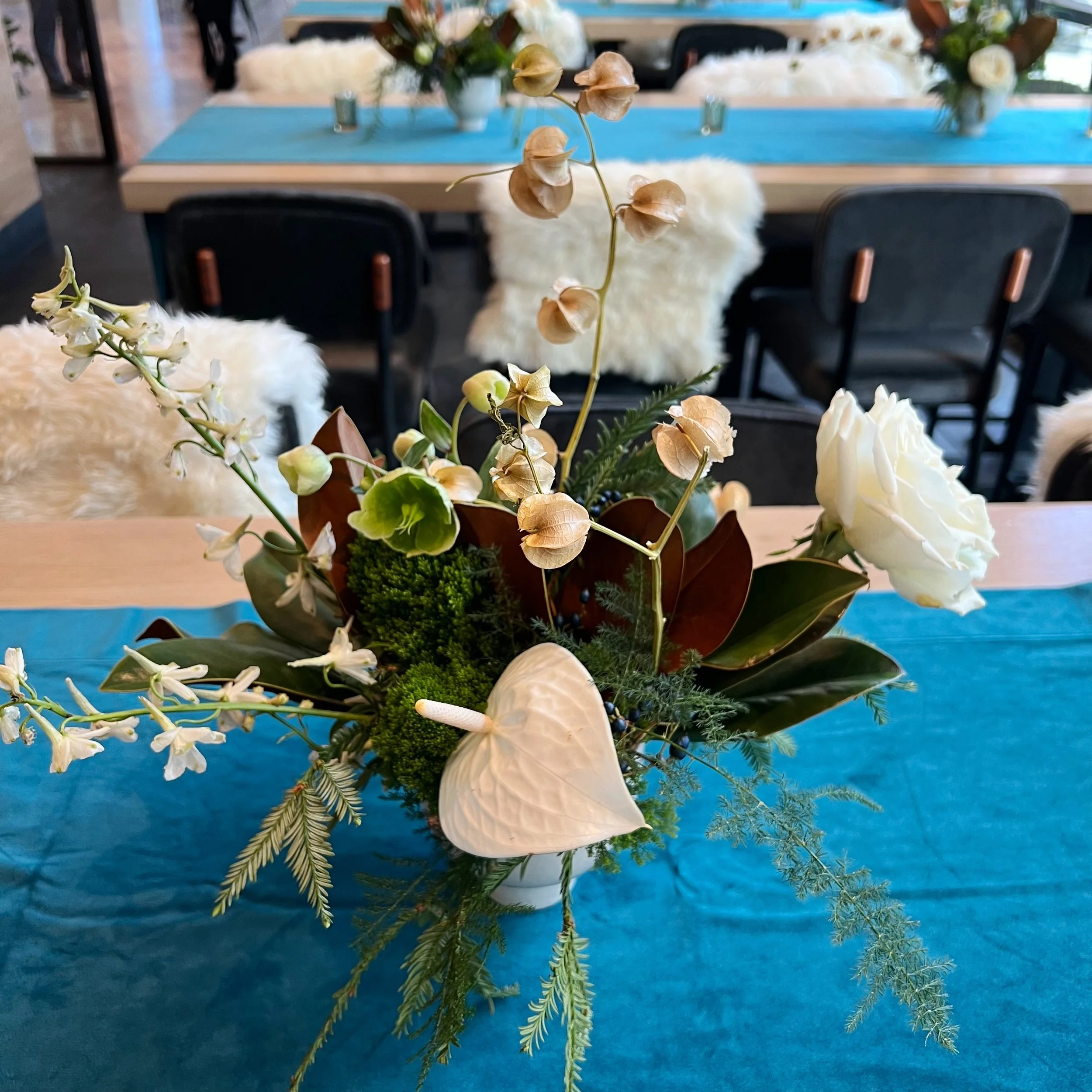 home business christmas decor centerpieces holiday flowers park city utah kamas midway heber city
