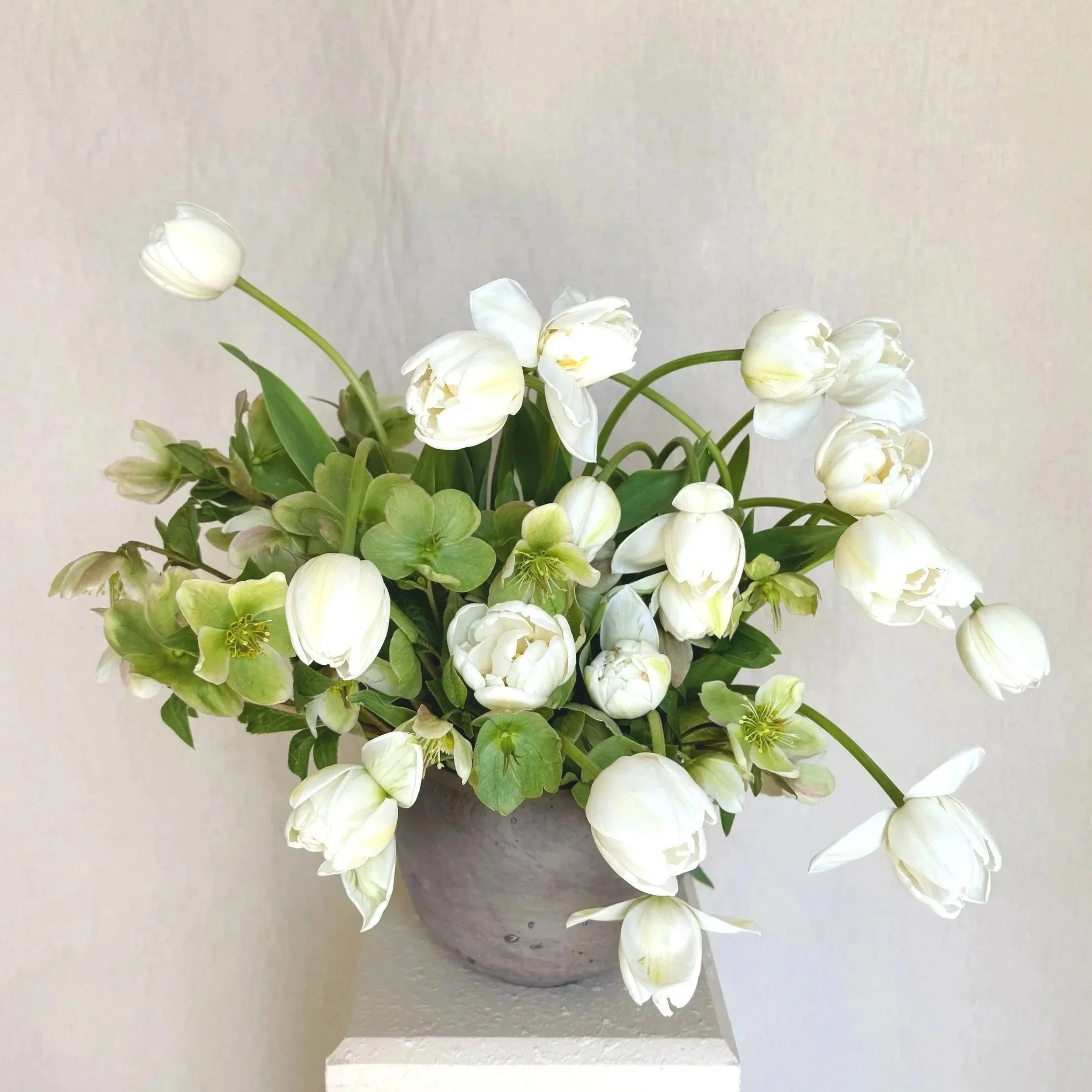 mother day flower delivery park city utah white green tulips