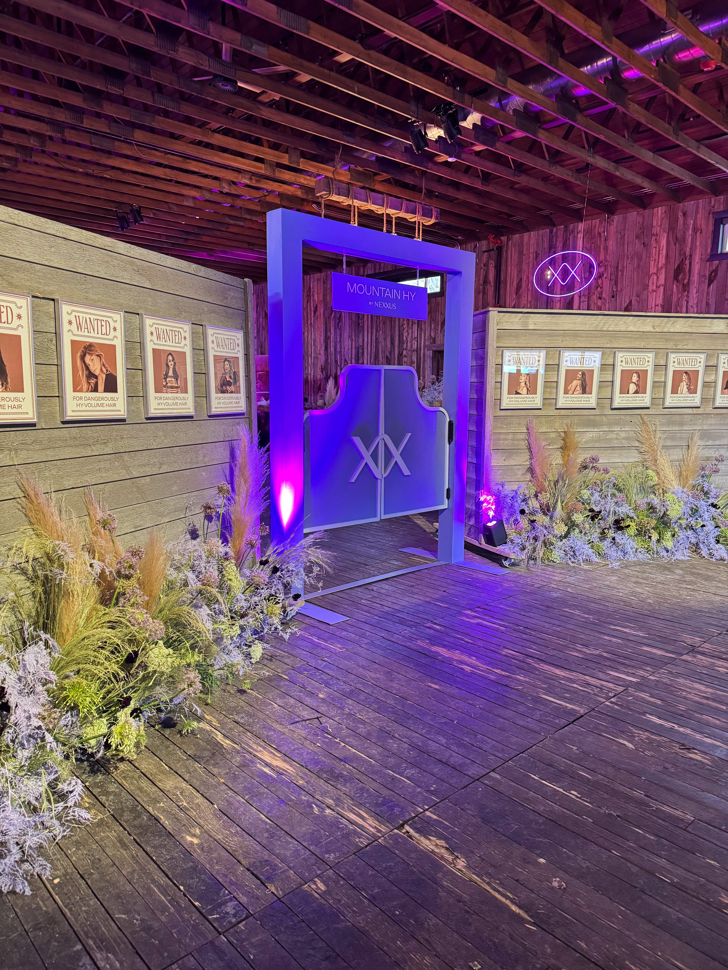 floral installation blue sky resort park city utah florist corporate event