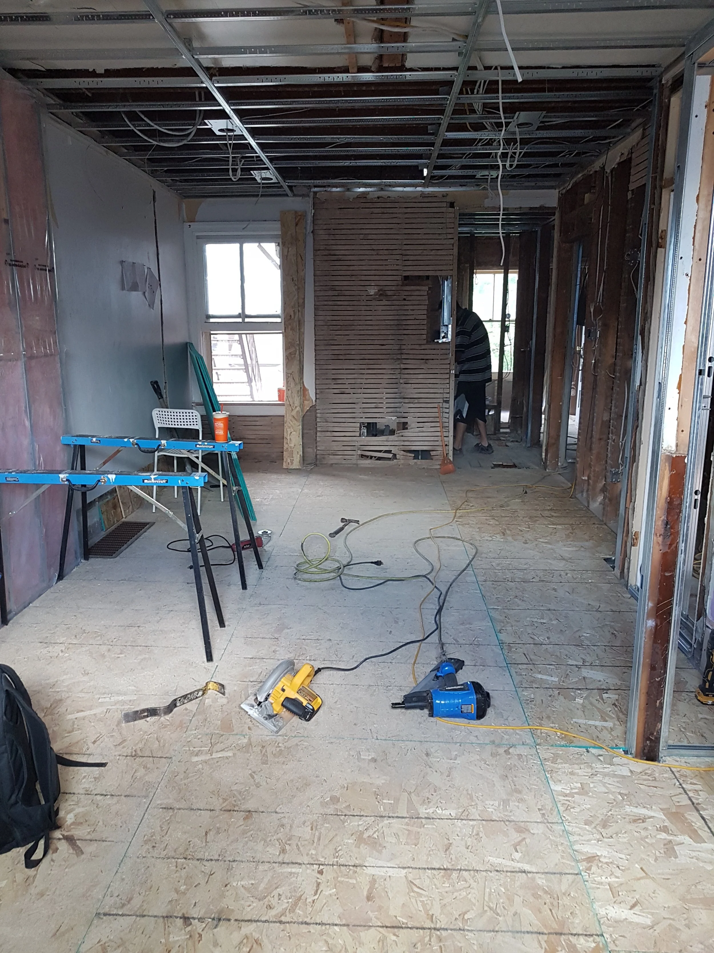 Living Area Before