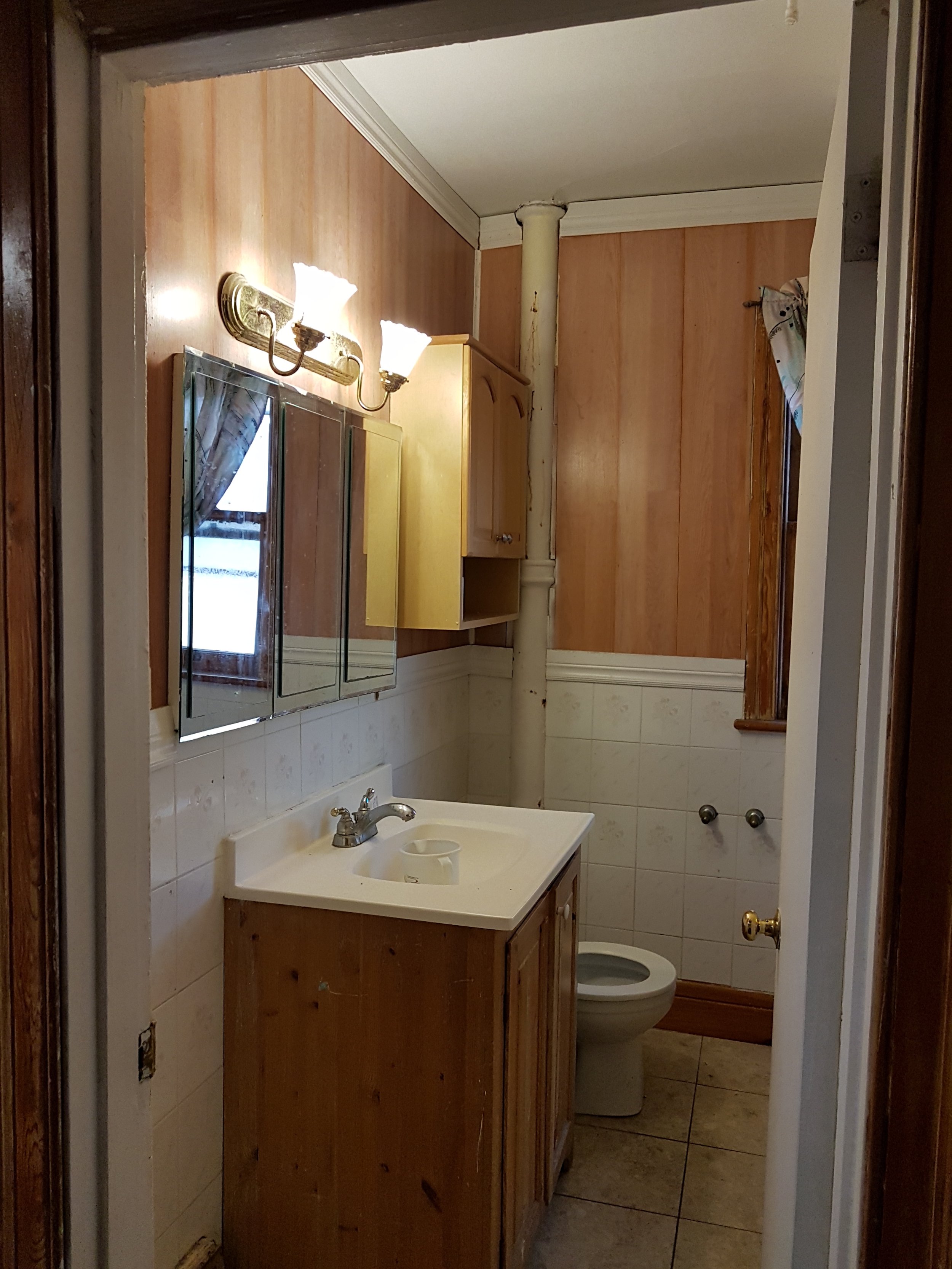 Bathroom Before