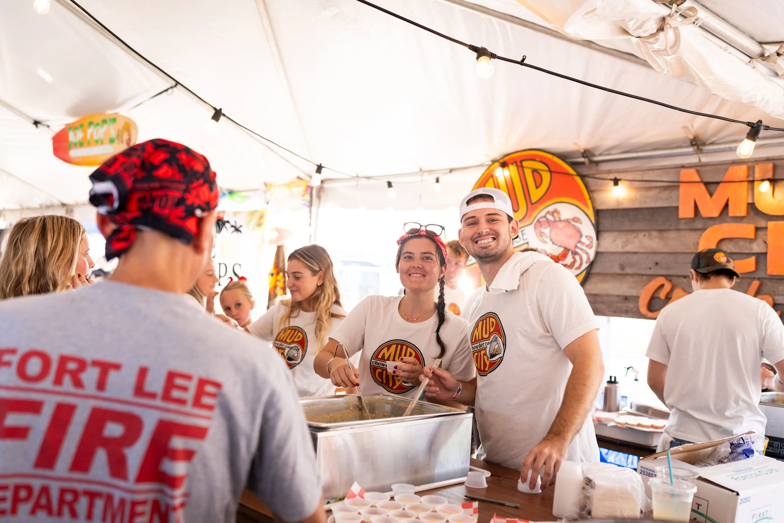 Mud City Crab house at the Beach Haven Chowder Cook-Off