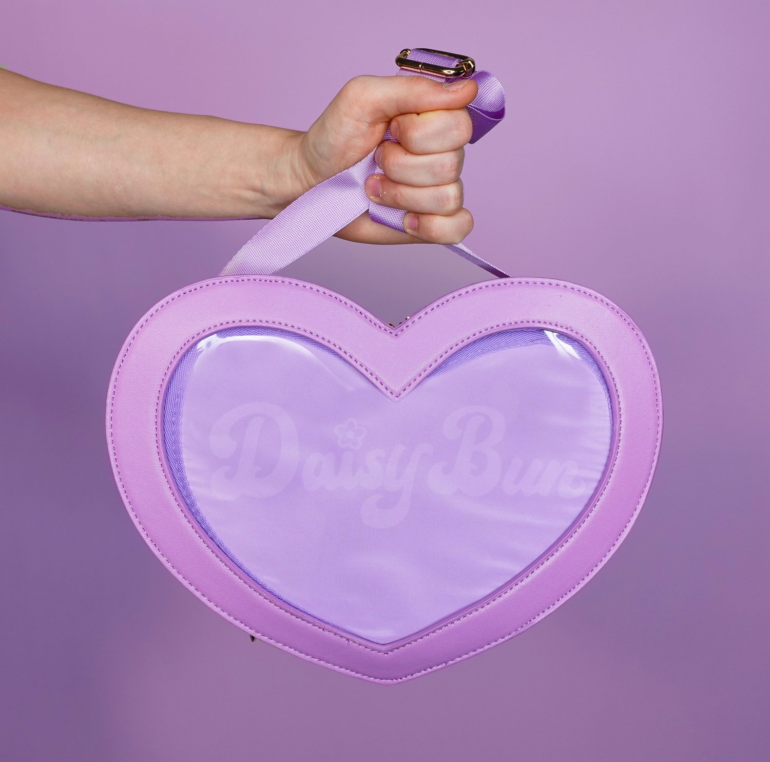 lilac or pink pastel heart bag – Titina Accessories