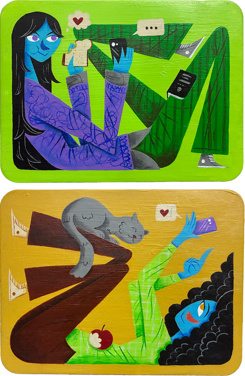 Distant Lunch, Close Sisters