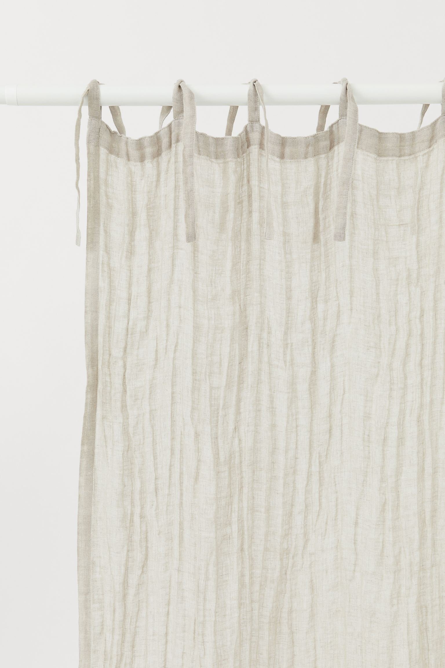 2 Pack Linen Curtain Panel