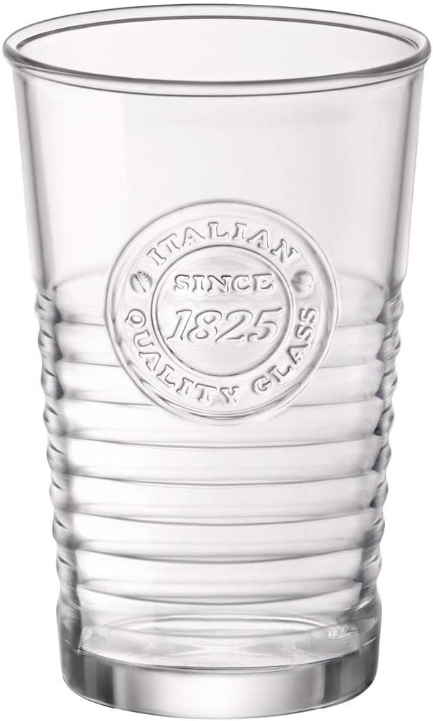 Set of 4 Clear Drinking Tumbler