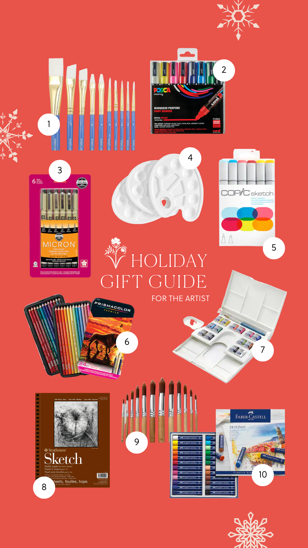 Holiday Gift Guide for Artists