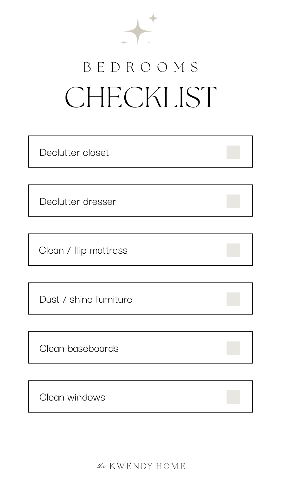 Spring Cleaning Challenge - Bedrooms - theKwendyHome.png