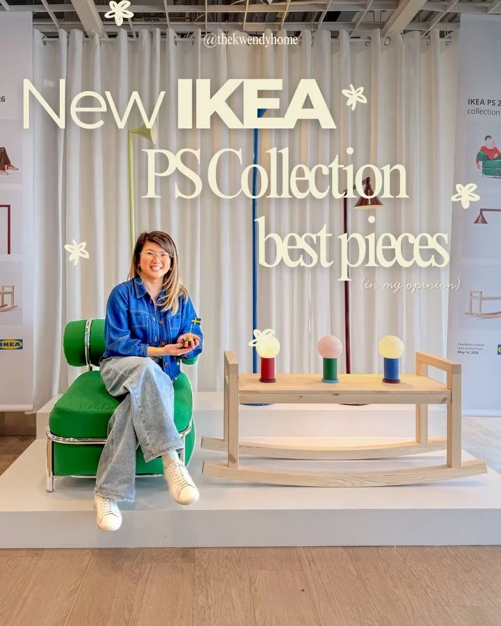 Here are the coolest new IKEA pieces that just dropped today! This is IKEA PS 10th collection since 1995 and it has been highly anticipated. With over 30 new iconic pieces, here are my favourites from the collection. 

I learned that the inflatable c