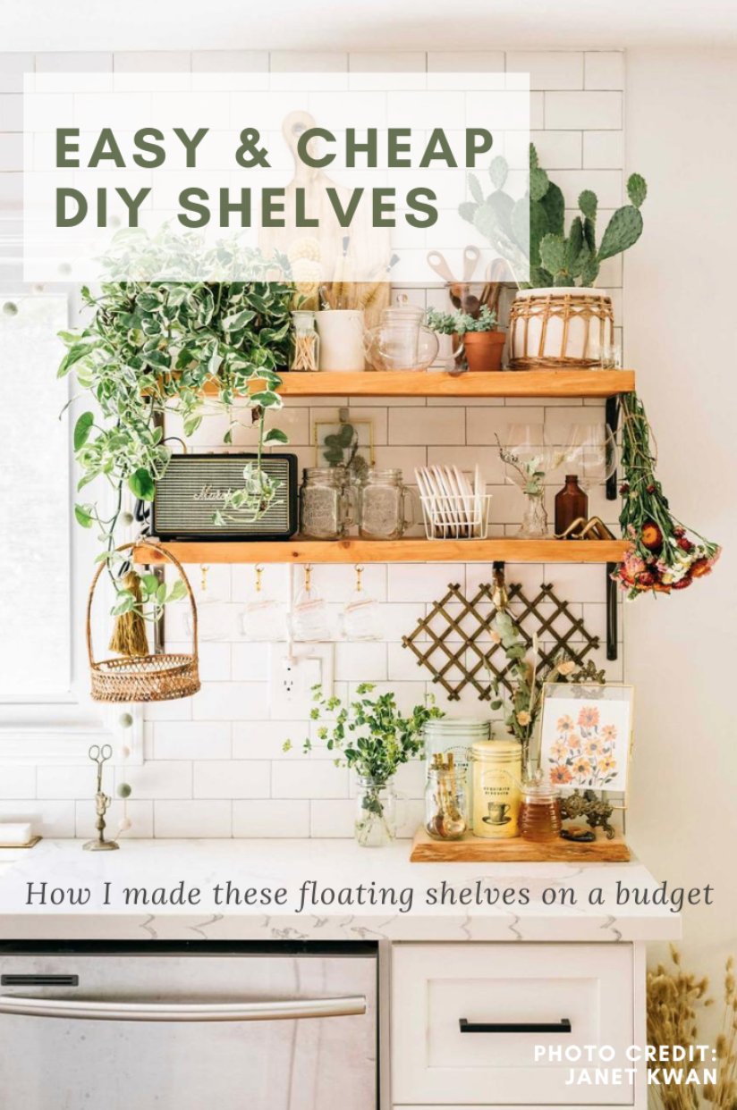 DIY Budget Floating Shelves The Kwendy Home