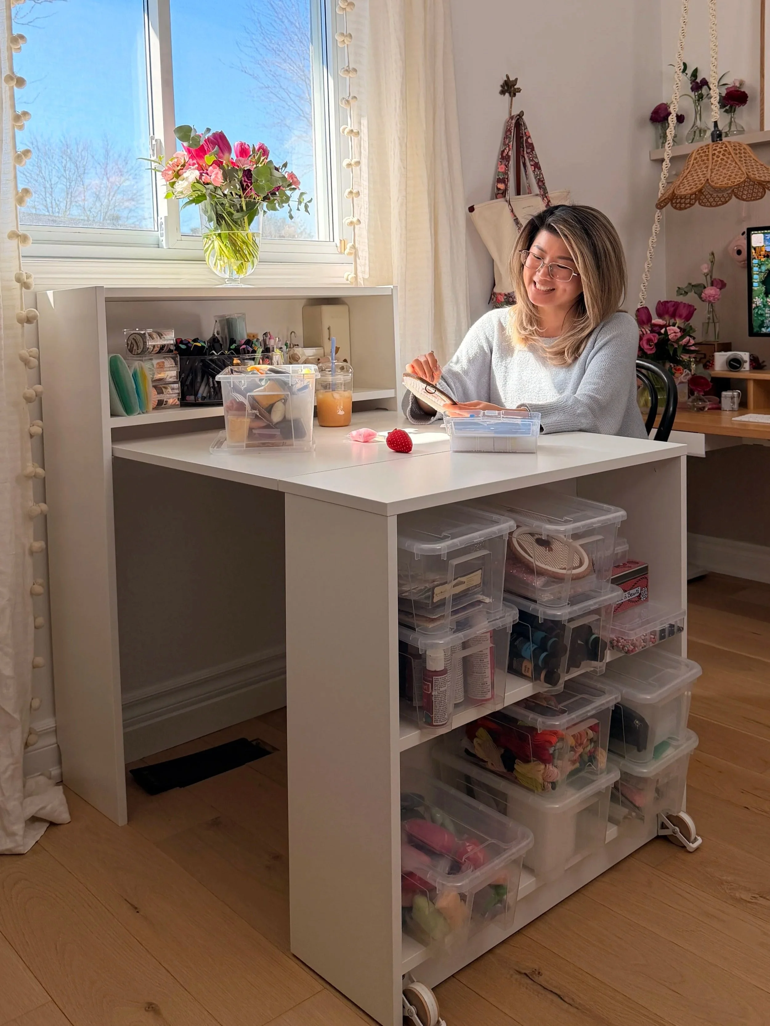 How to use the IKEA Billy Retractable Shelf.