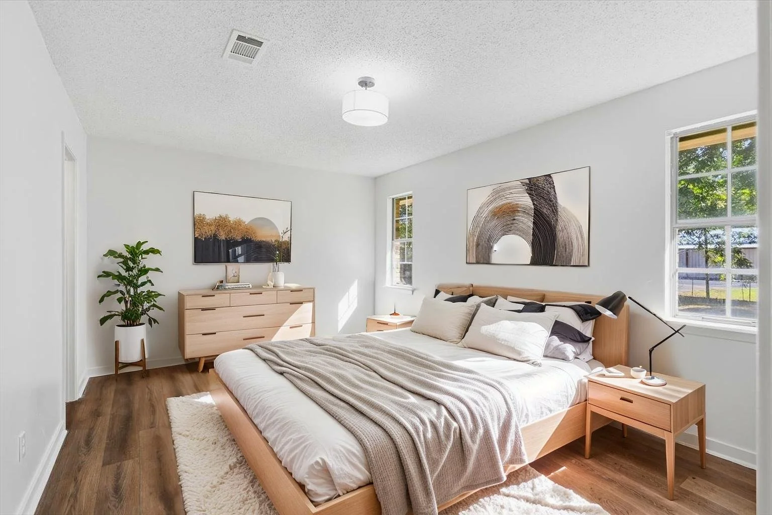 Primary Bedroom Built for Rest