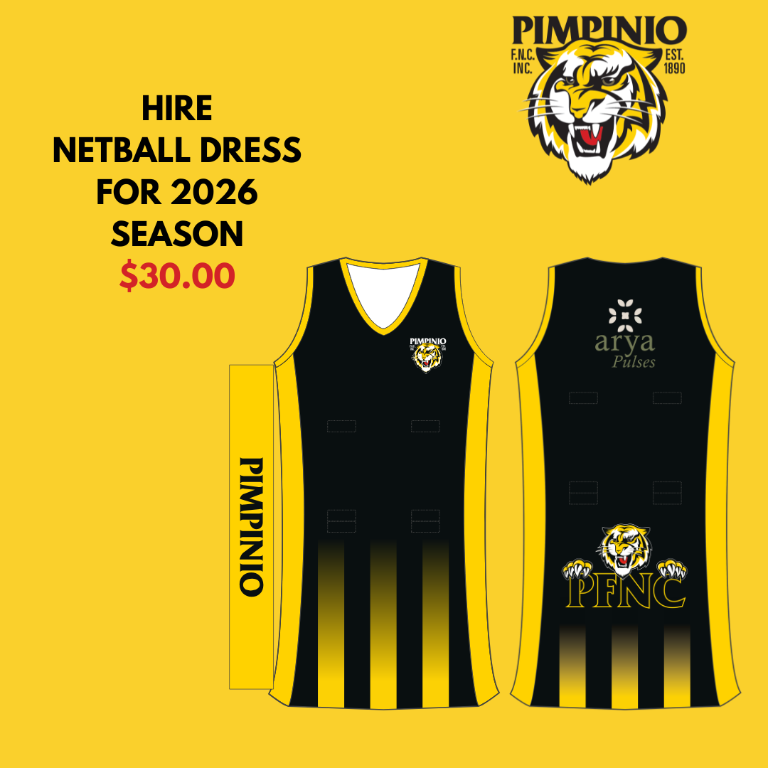 Pimpinio Netball Dress - HIRE