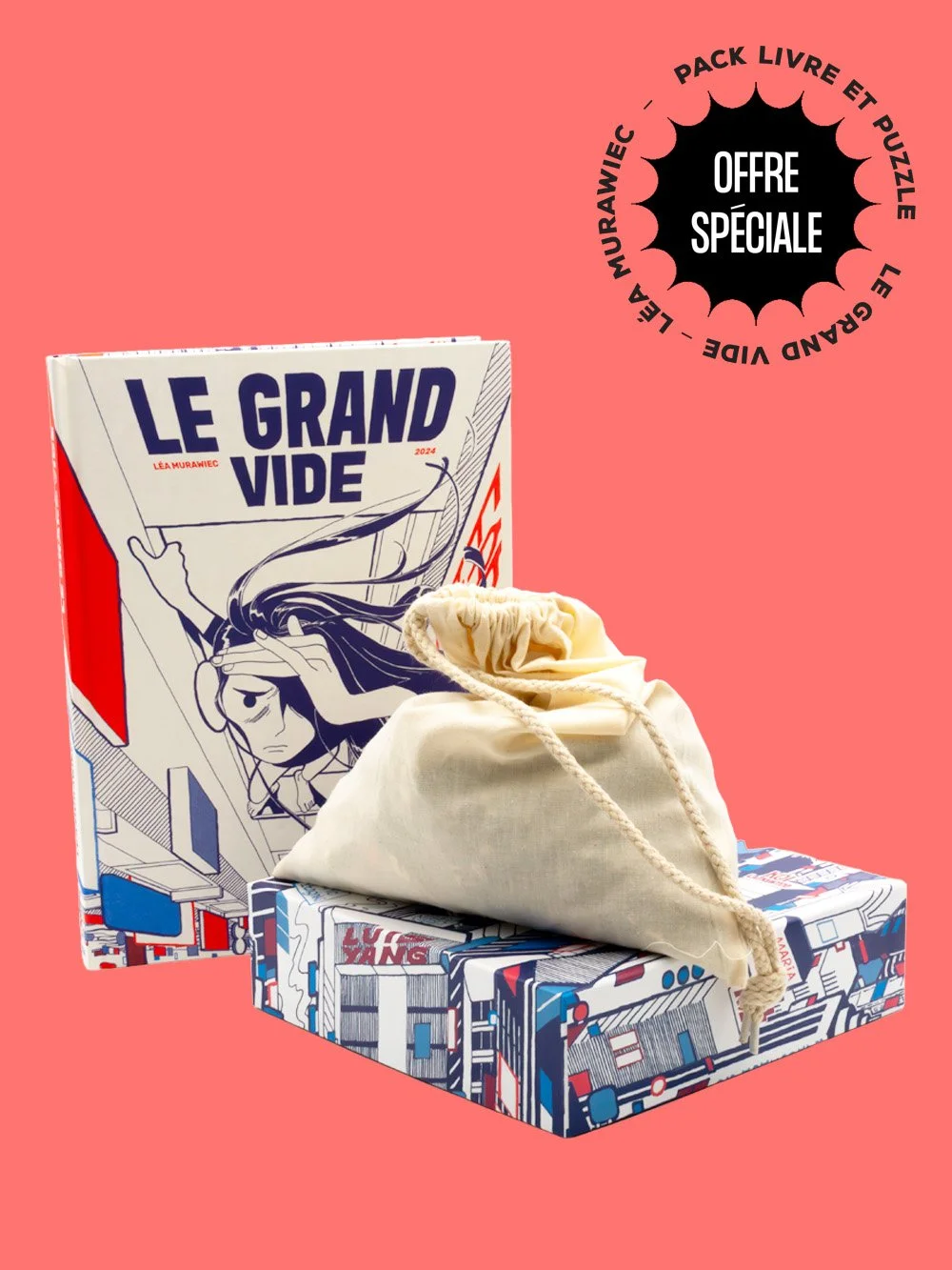 Bundle Le Grand vide - Léa Murawiec - {puzzle + livre}