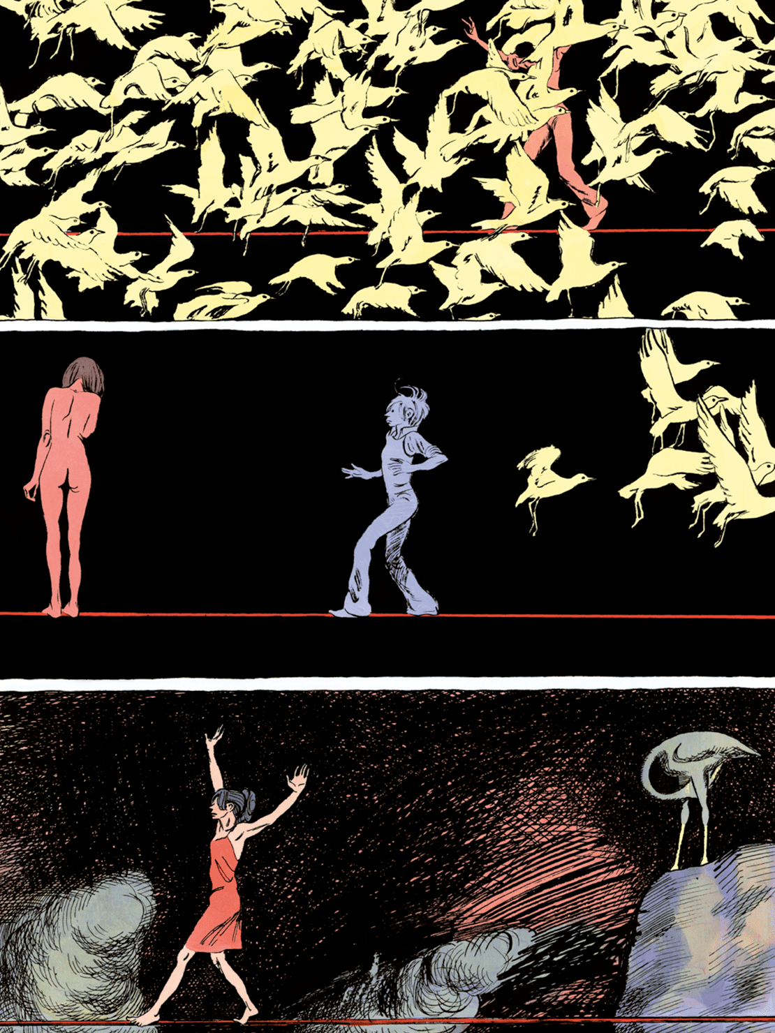 Funambule - Blutch - {digigraphie}