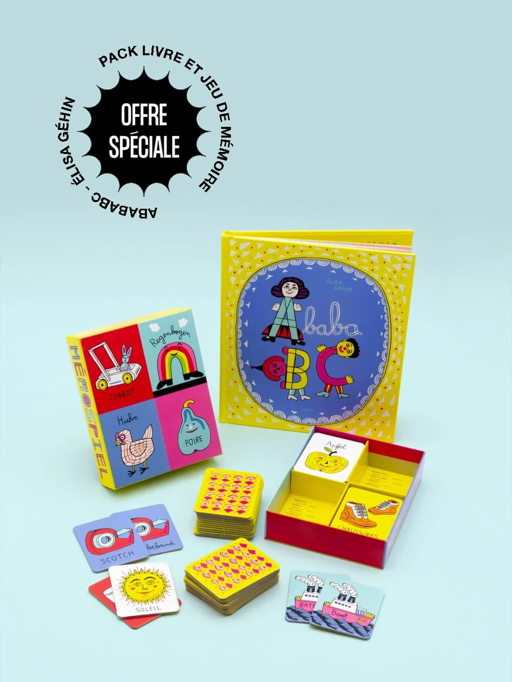 Bundle Abababc - Élisa Géhin - {jeu + livre}