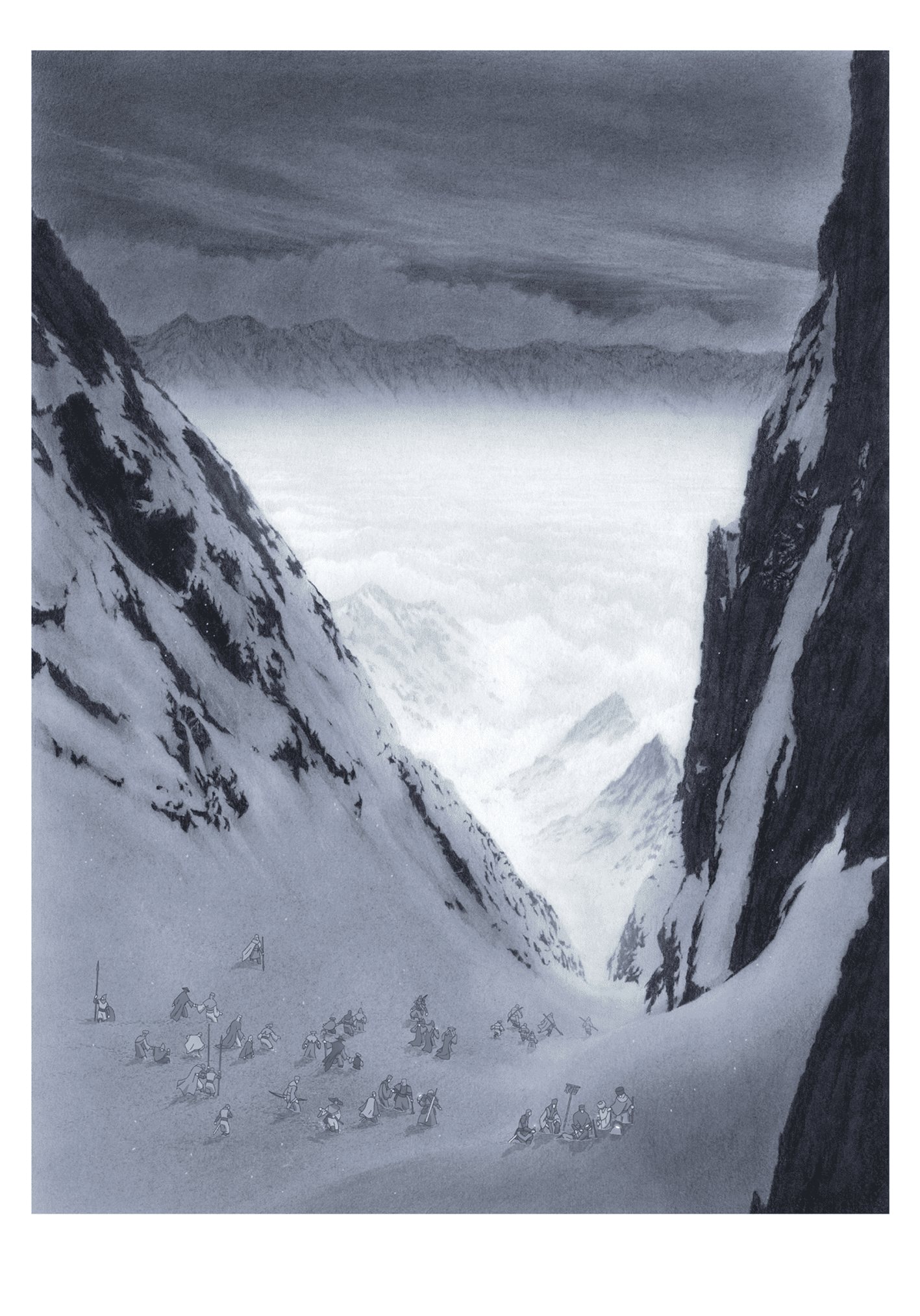 Montagne - Étienne Chaize - {digigraphie}