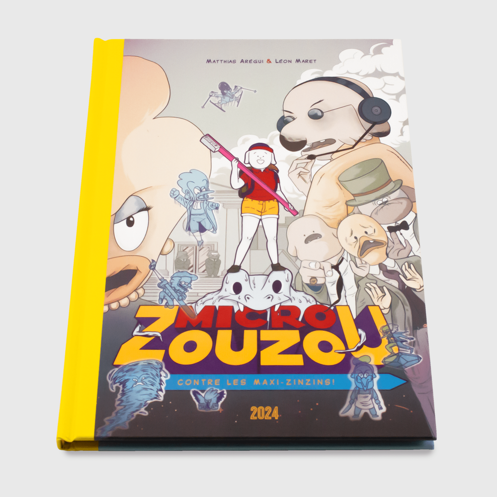 Micro Zouzou contre les Maxi Zinzins ! — Éditions 2042 : création de bandes  dessinées, image size:1000x1000
