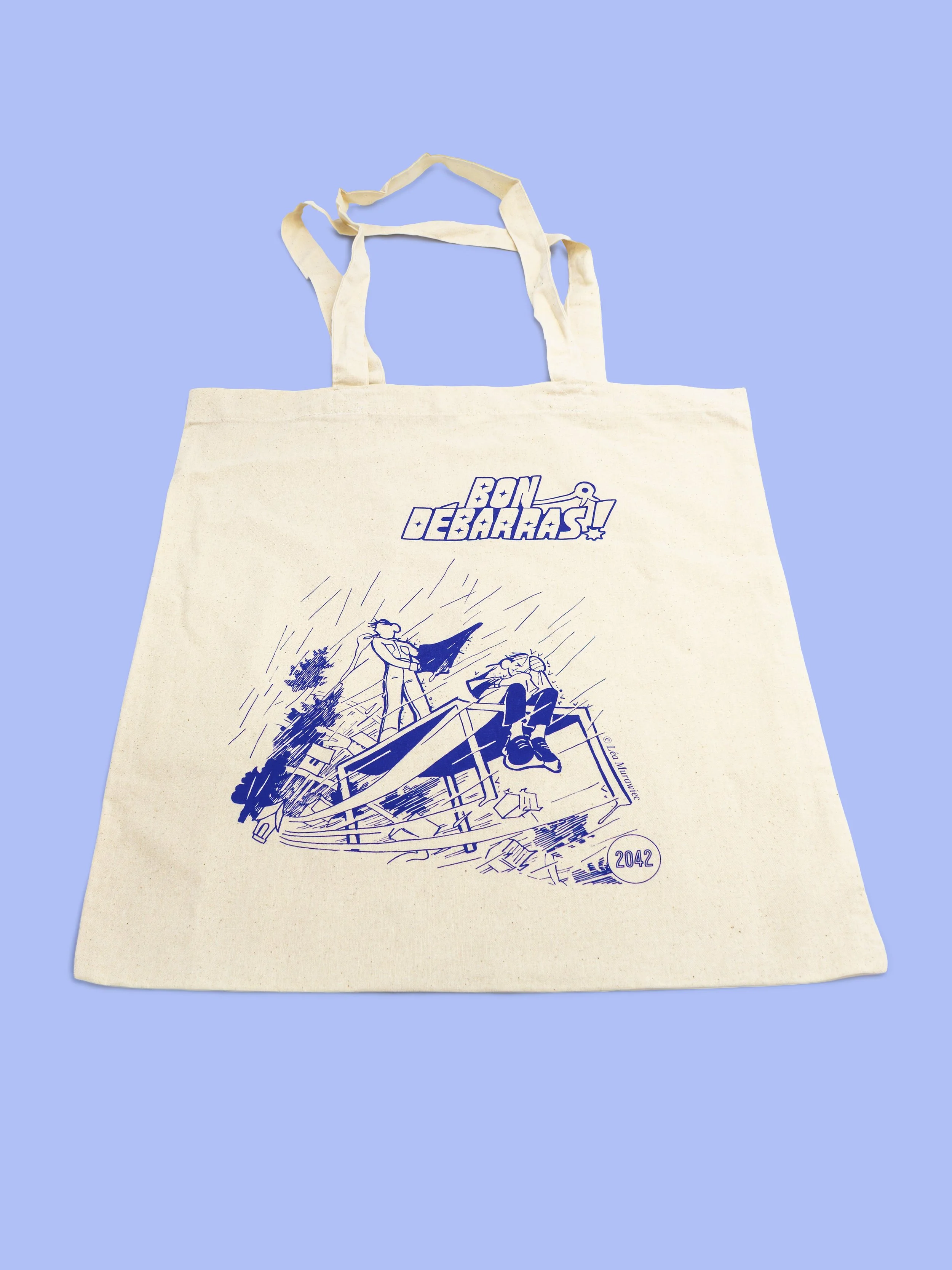 Tote Bag "Bon Débarras !" - Léa Murawiec